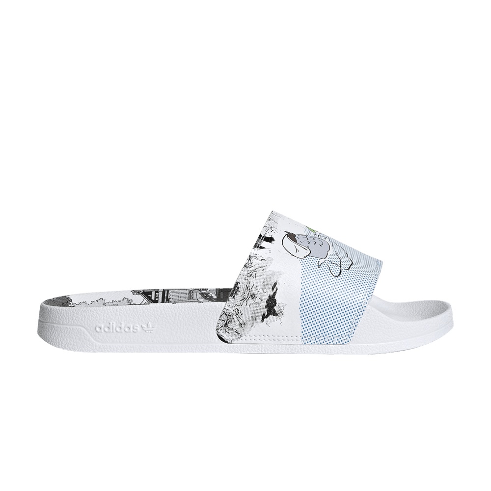 Monsters Inc. x adidas Adilette Lite 'Mike & Sulley'