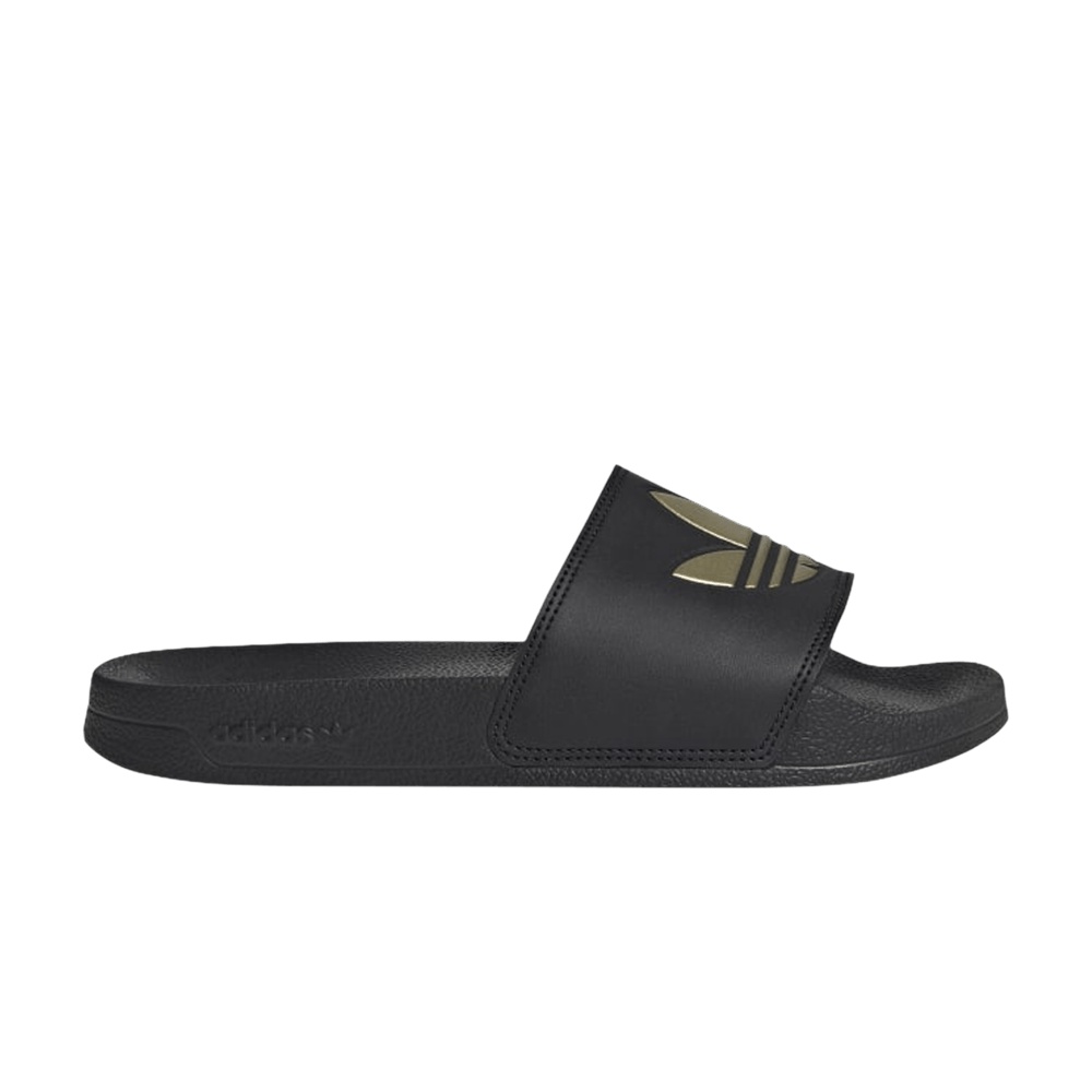 Adidas Wmns Adilette Lite Slide 'Black Matte Gold'