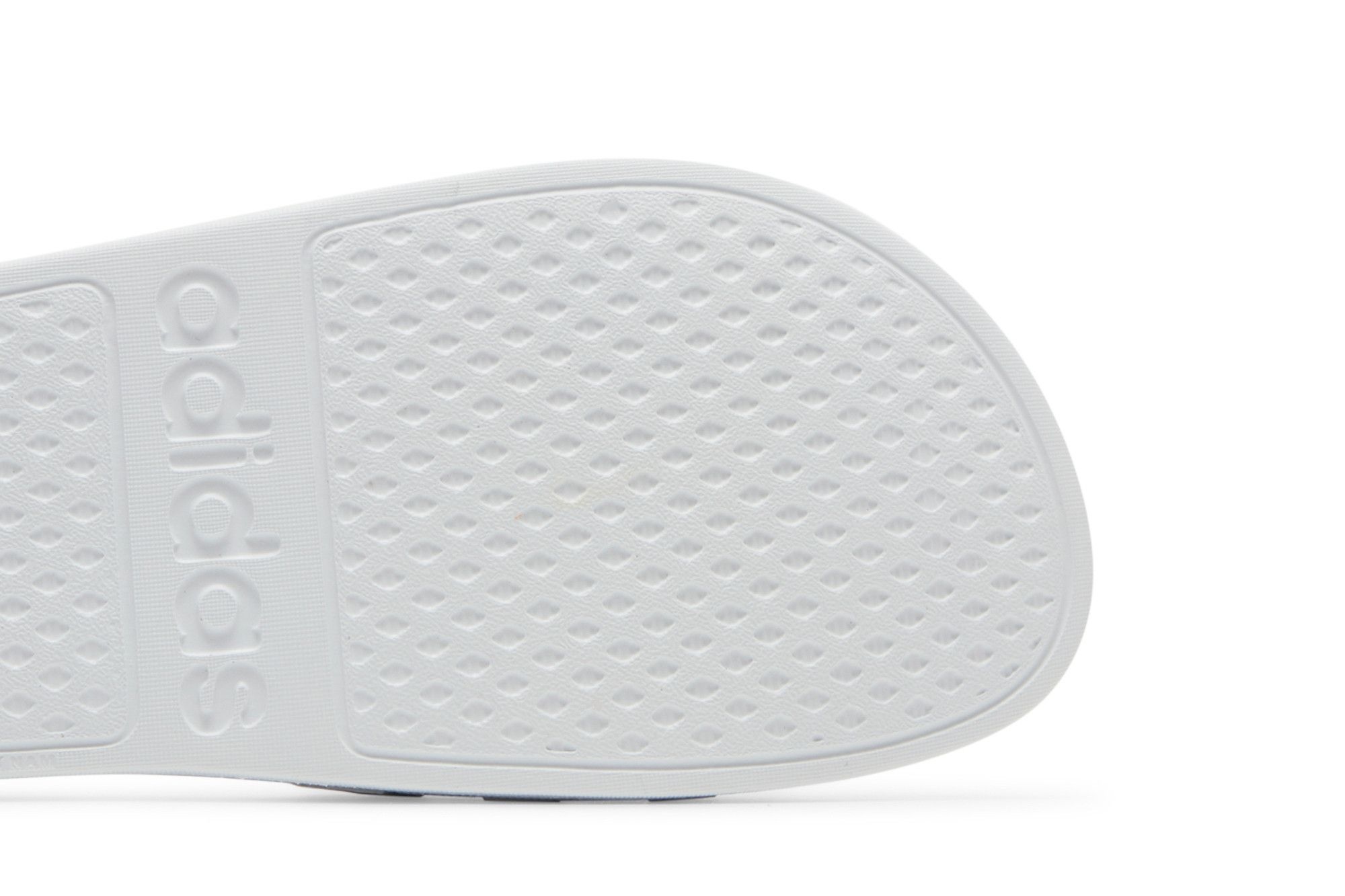 Adidas Adilette Aqua Slides 'White Platinum Metallic'