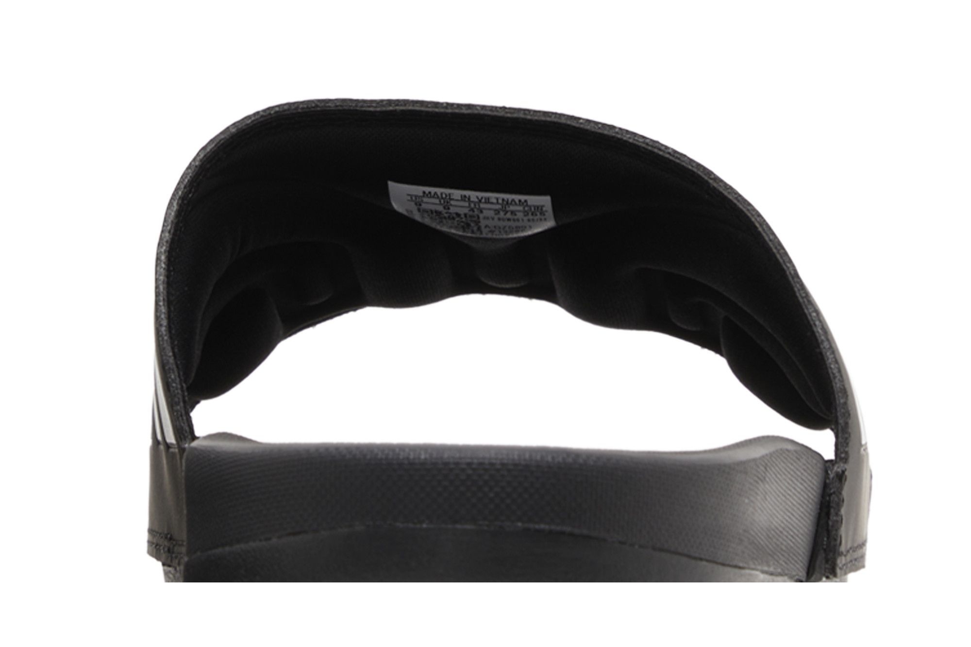 adidas Adilette Comfort Slide 'Black White'