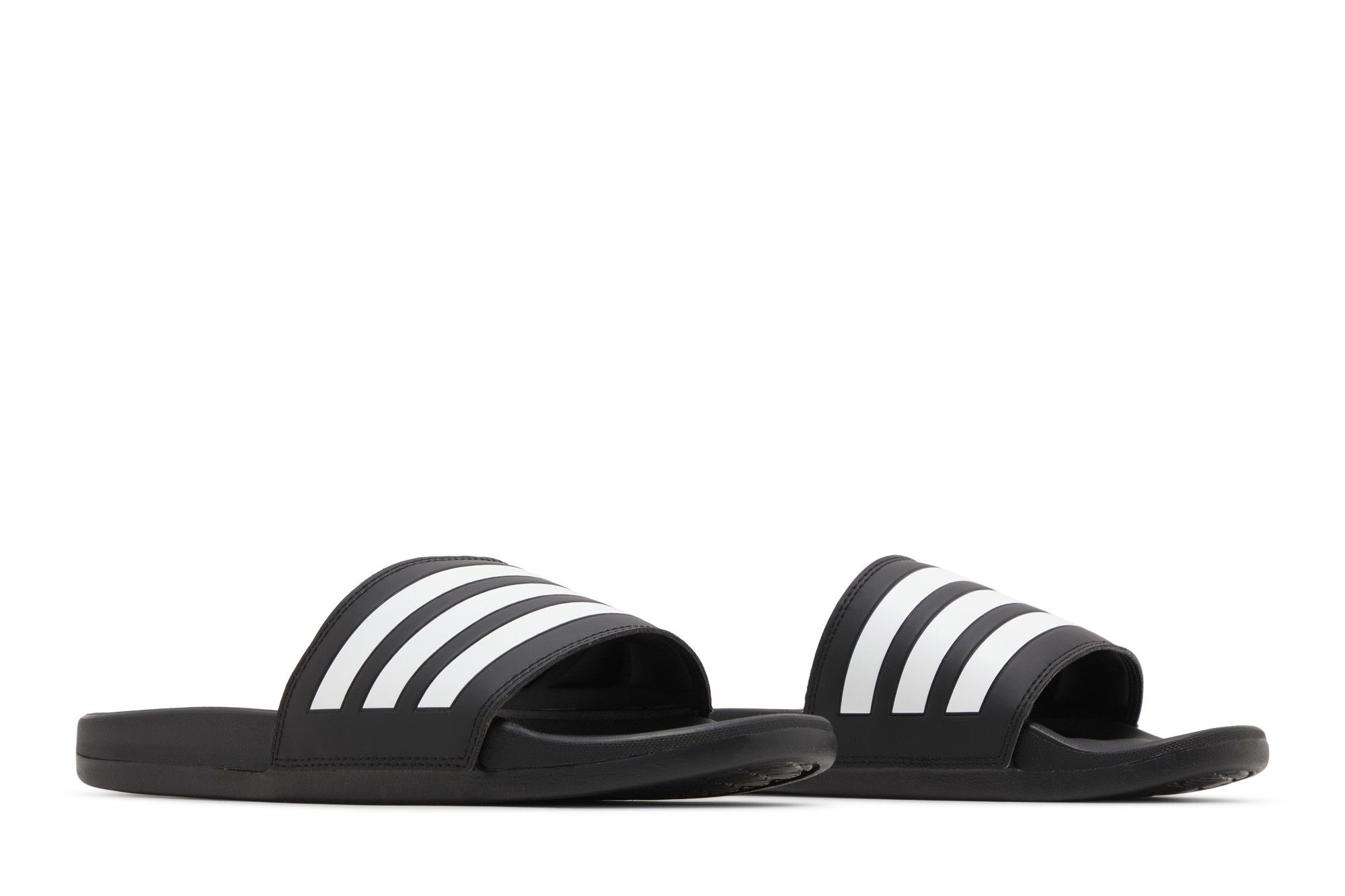 adidas Adilette Comfort Slide 'Black White'