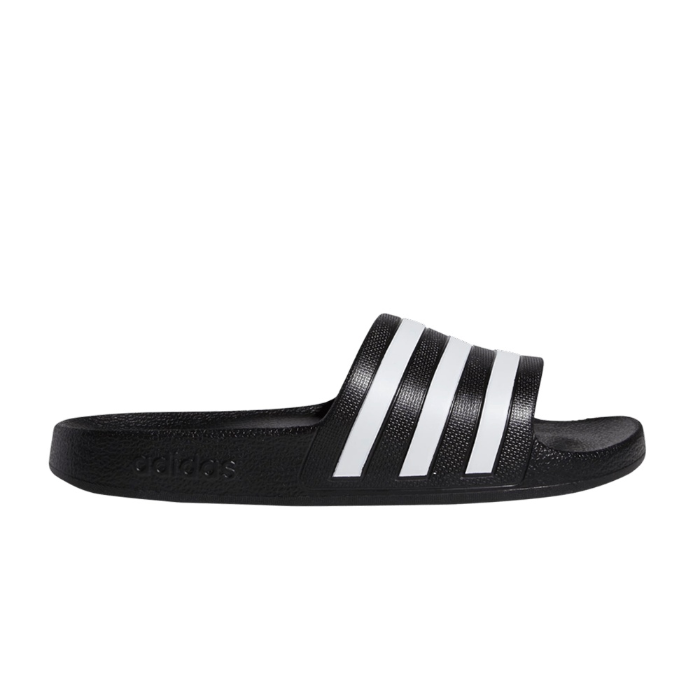 Adidas Wmns Adilette Aqua Slides 'Black White'