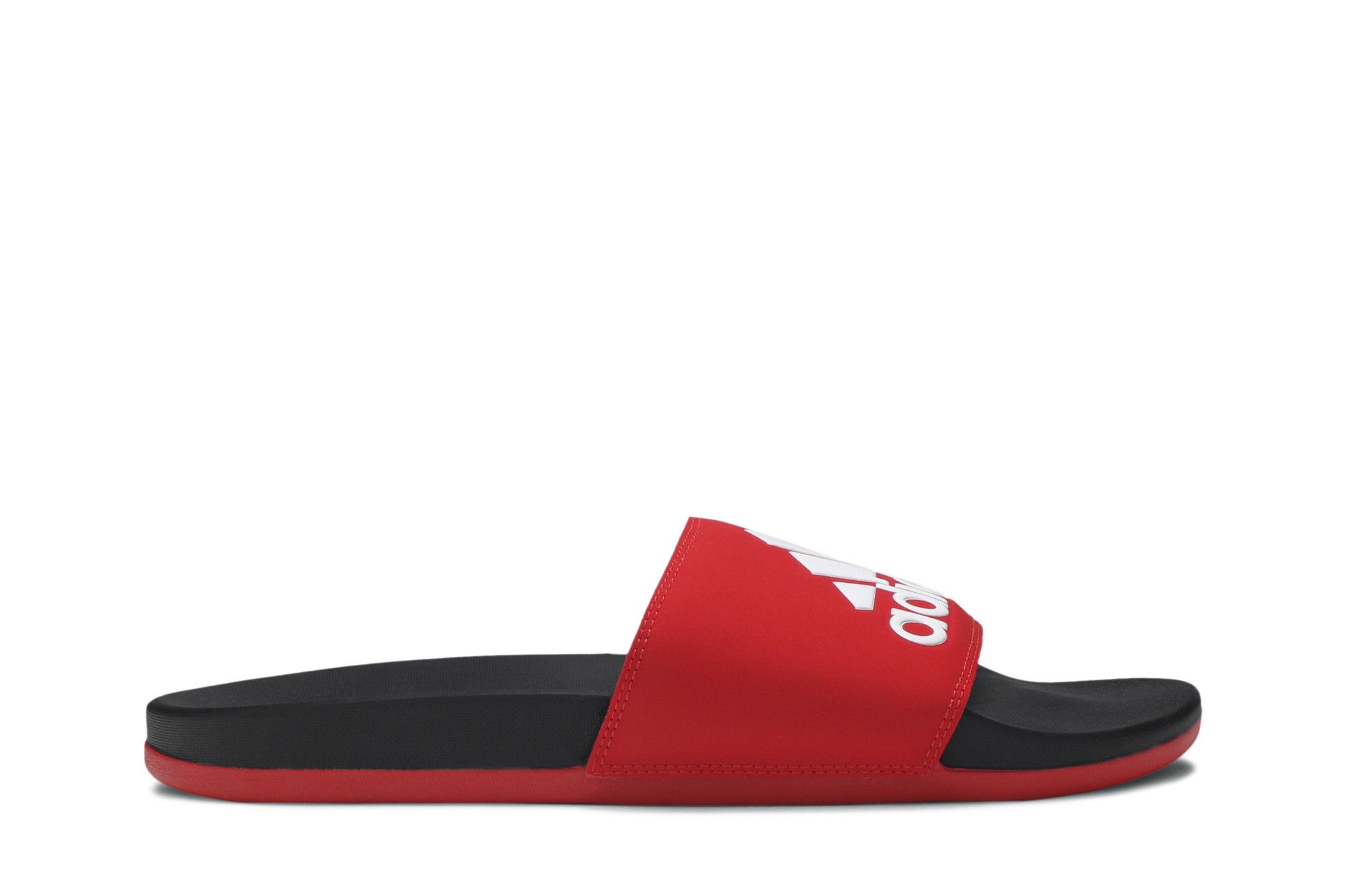 Adidas Adilette Comfort Slides 'Active Red'