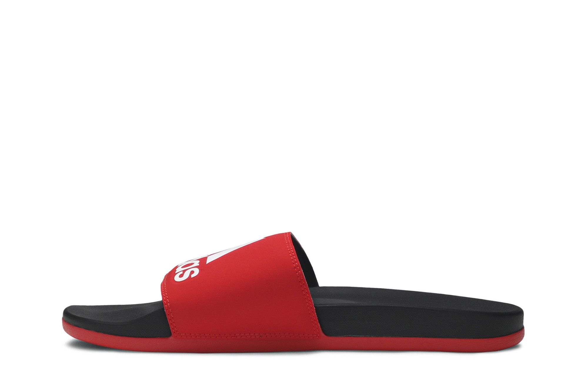 Adidas Adilette Comfort Slides 'Active Red'