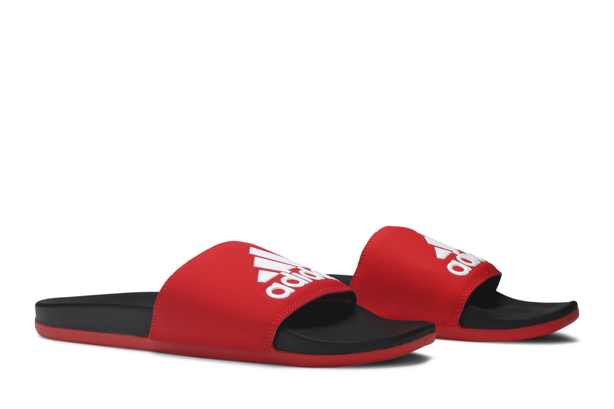 Adidas Adilette Comfort Slides 'Active Red'