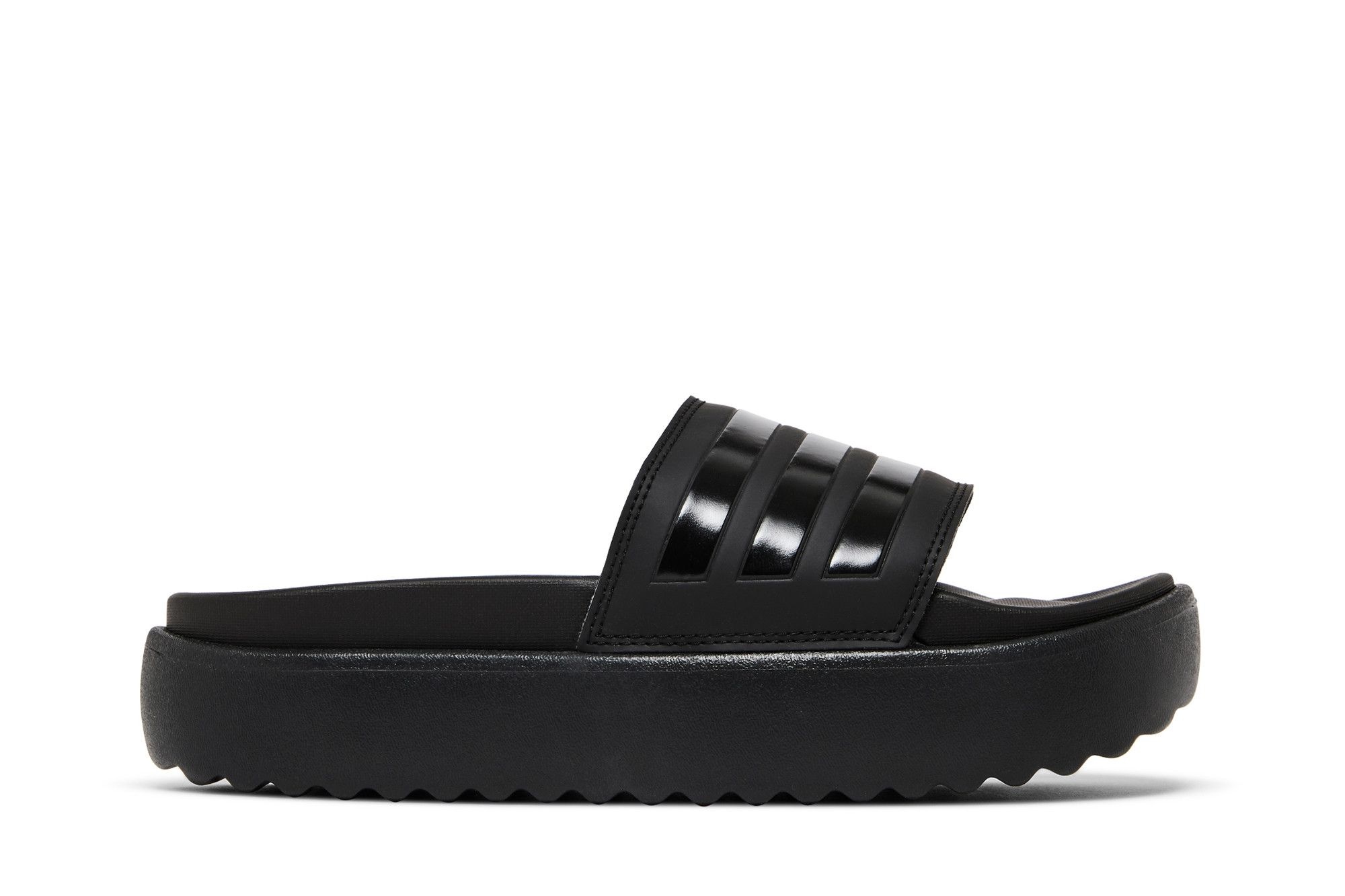 adidas Wmns Adilette Platform Slide 'Triple Black'