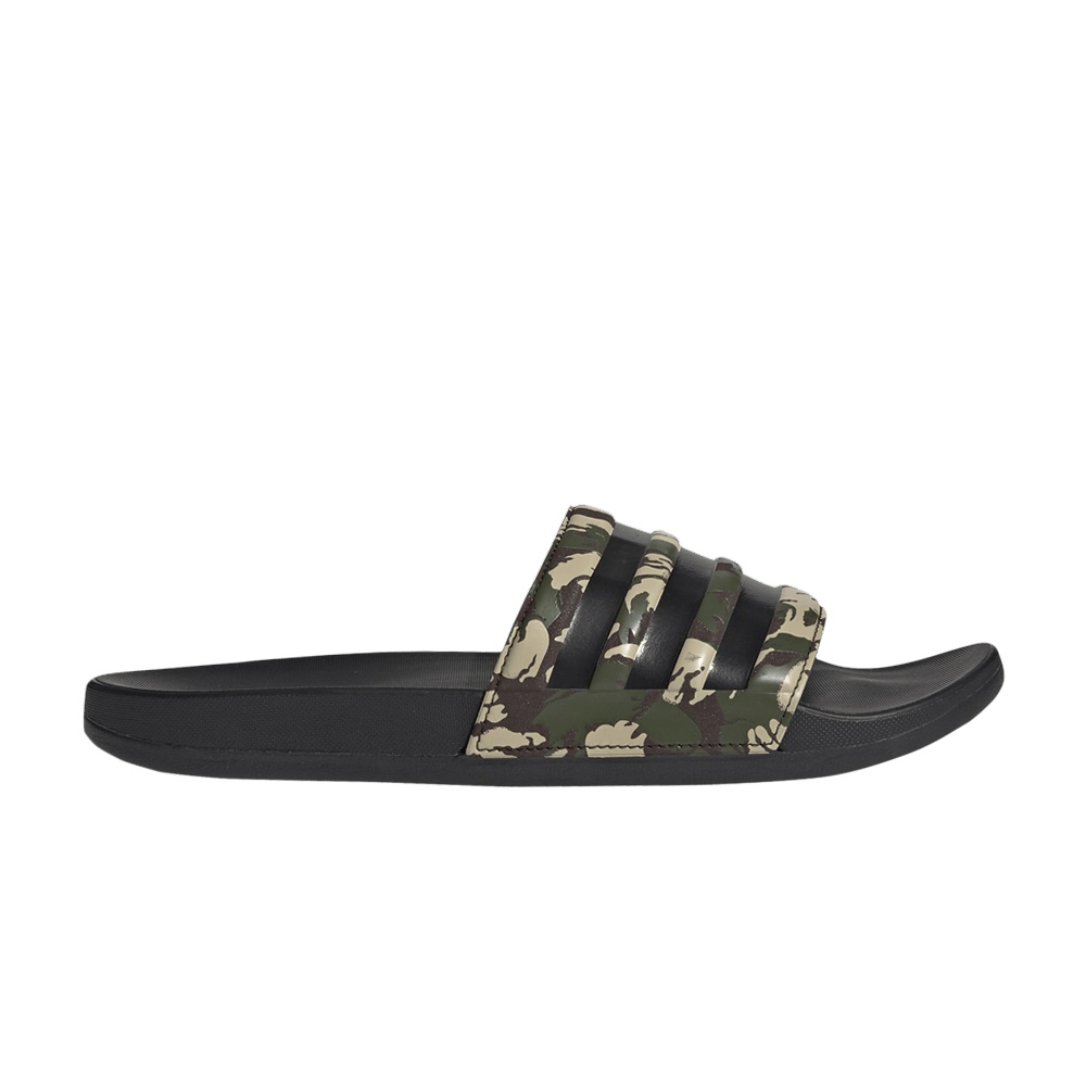 Adidas Adilette Comfort Slides 'Wild Pine Camo'