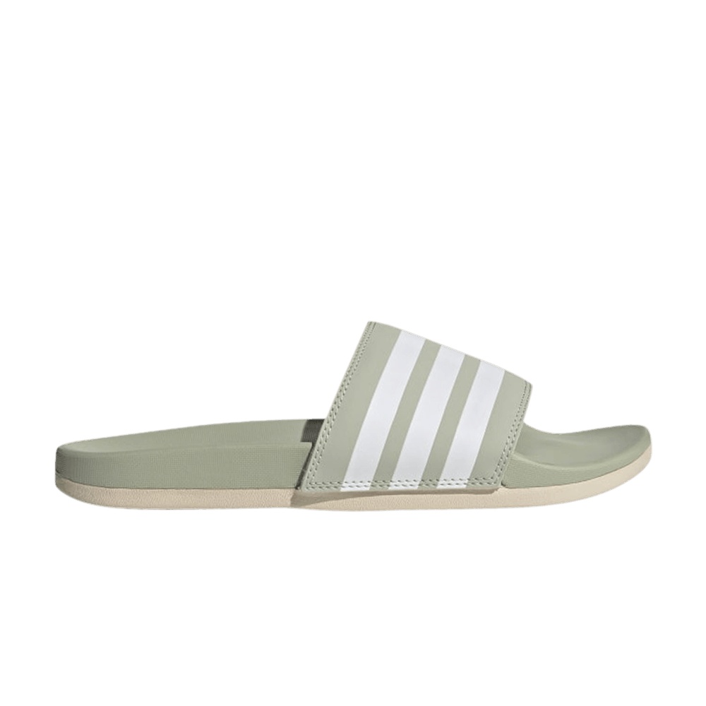 Adidas Wmns Adilette Comfort Slides 'Halo Green Ivory'