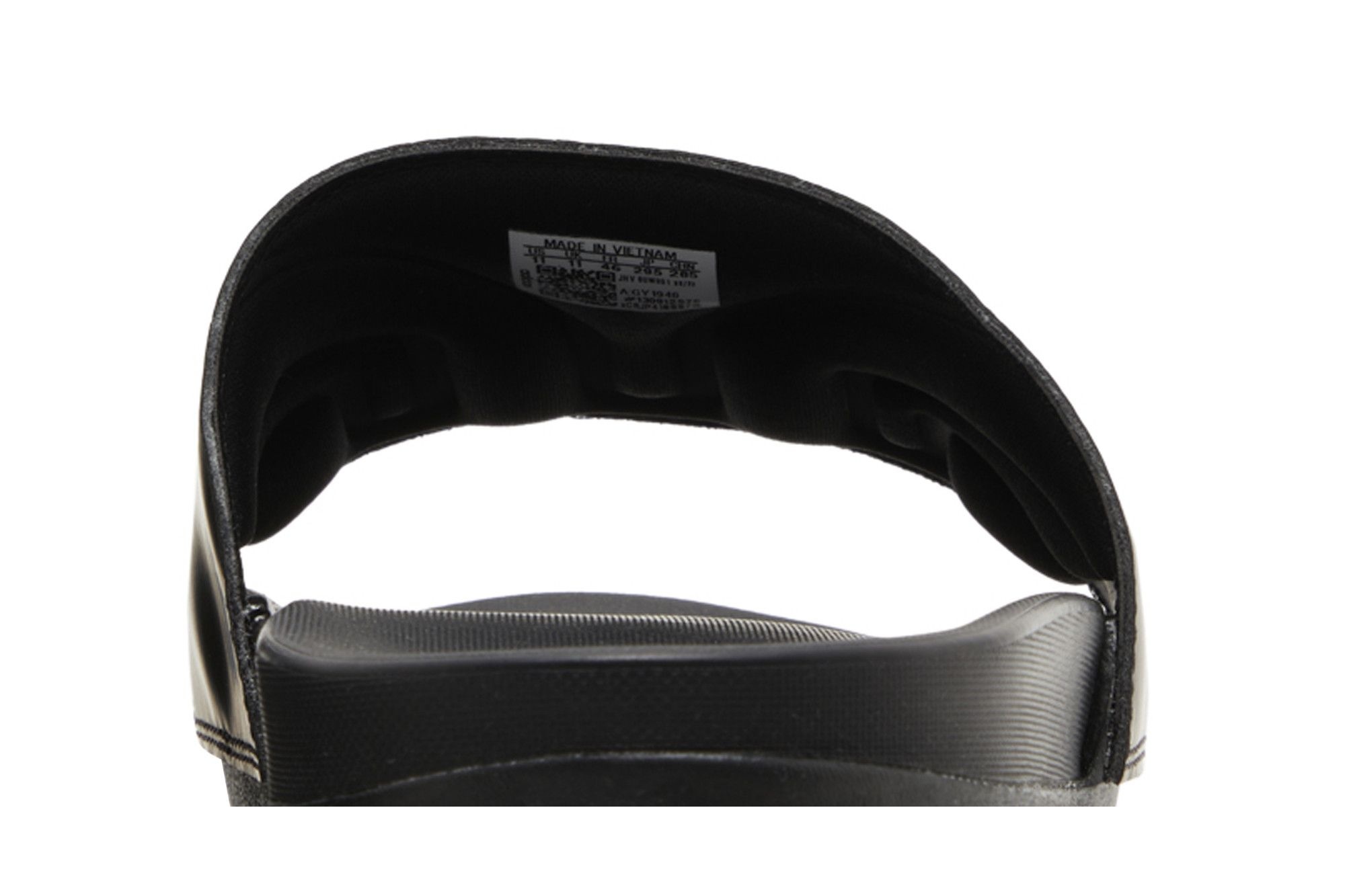 Adidas Adilette Comfort Slide 'Black Gold Metallic'