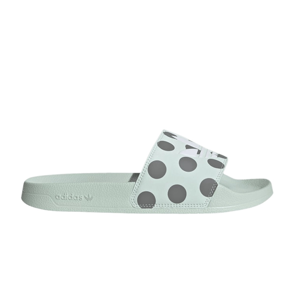 Adidas Wmns Adilette Slides 'Dash Green Polka'
