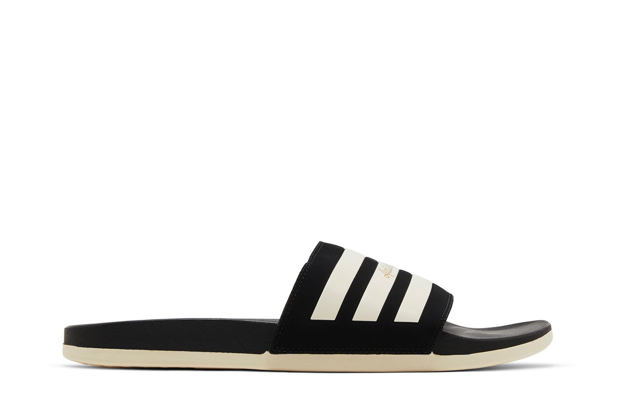 adidas Adilette Comfort Slide 'Black White'