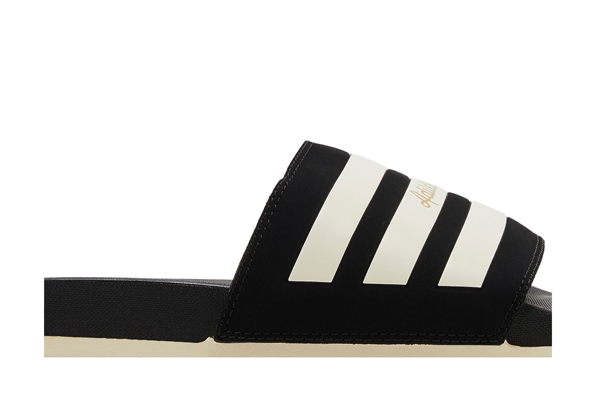 adidas Adilette Comfort Slide 'Black White'