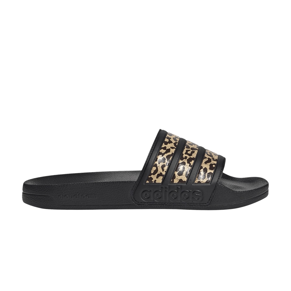 Hirocoledge x adidas Wmns Adilette Shower Slide 'Takahashi Hiroko - Black Leopard'