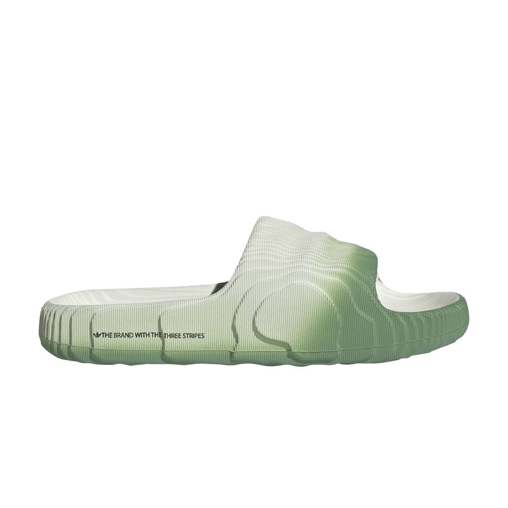 Adidas Adilette 22 Slide 'Ivory Preloved Green'