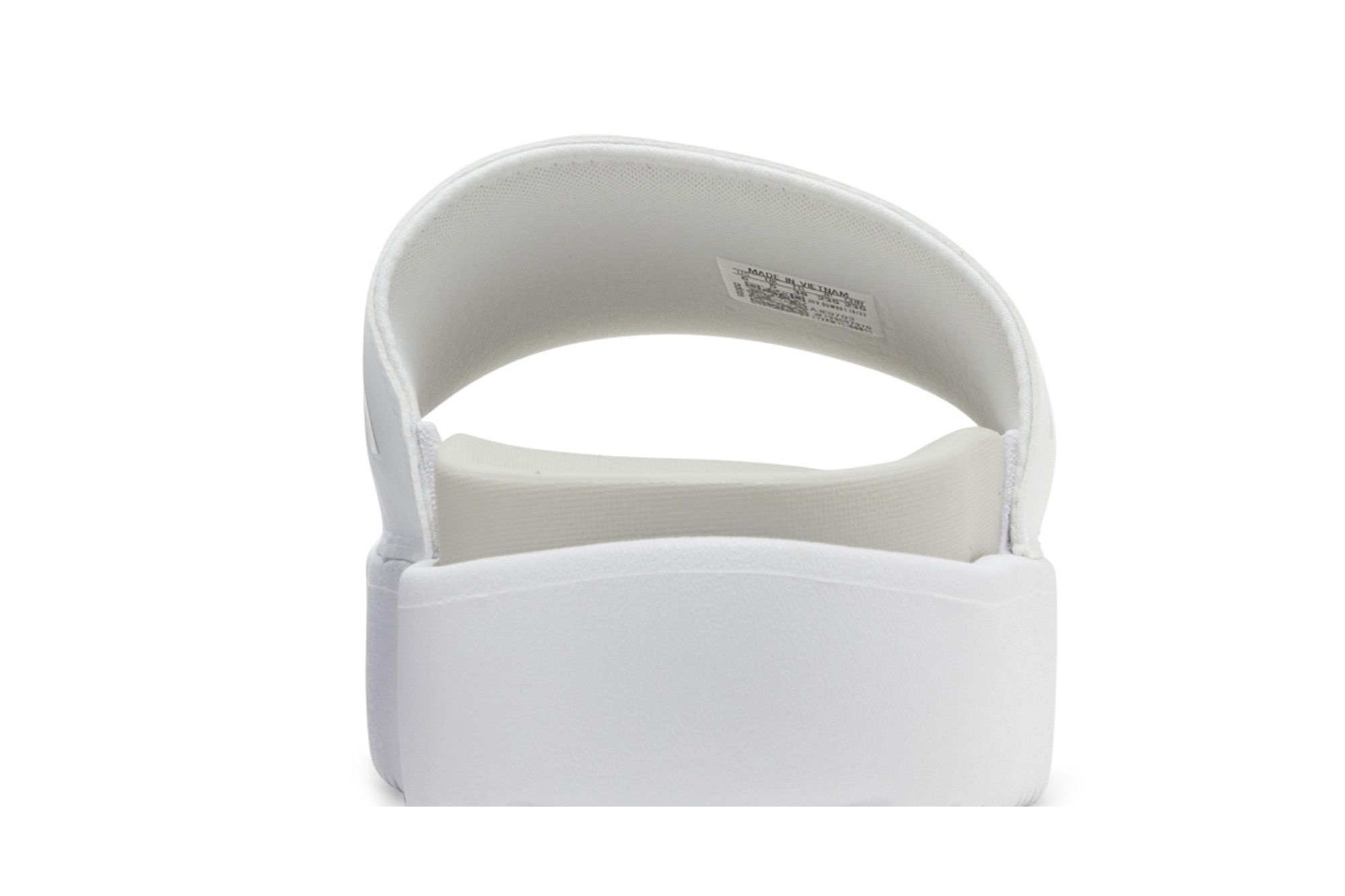 Adidas Wmns Adilette Platform Slide 'White Zero Metallic'