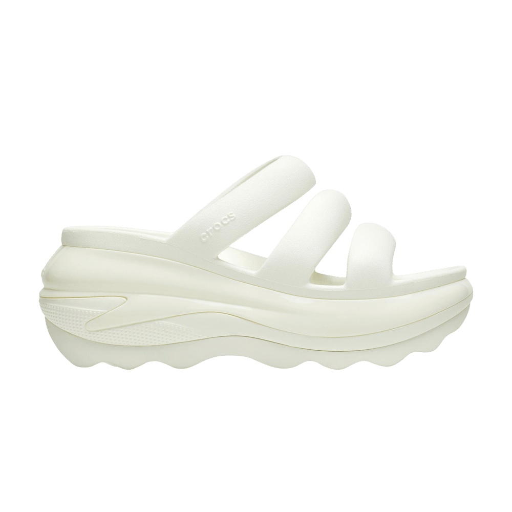 Crocs Wmns Mega Crush Triple Strap Sandal 'Chalk'