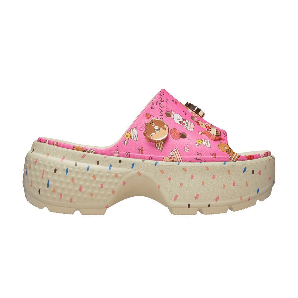 Line Friends x Crocs Stomp Slide 'Petit Sweets'