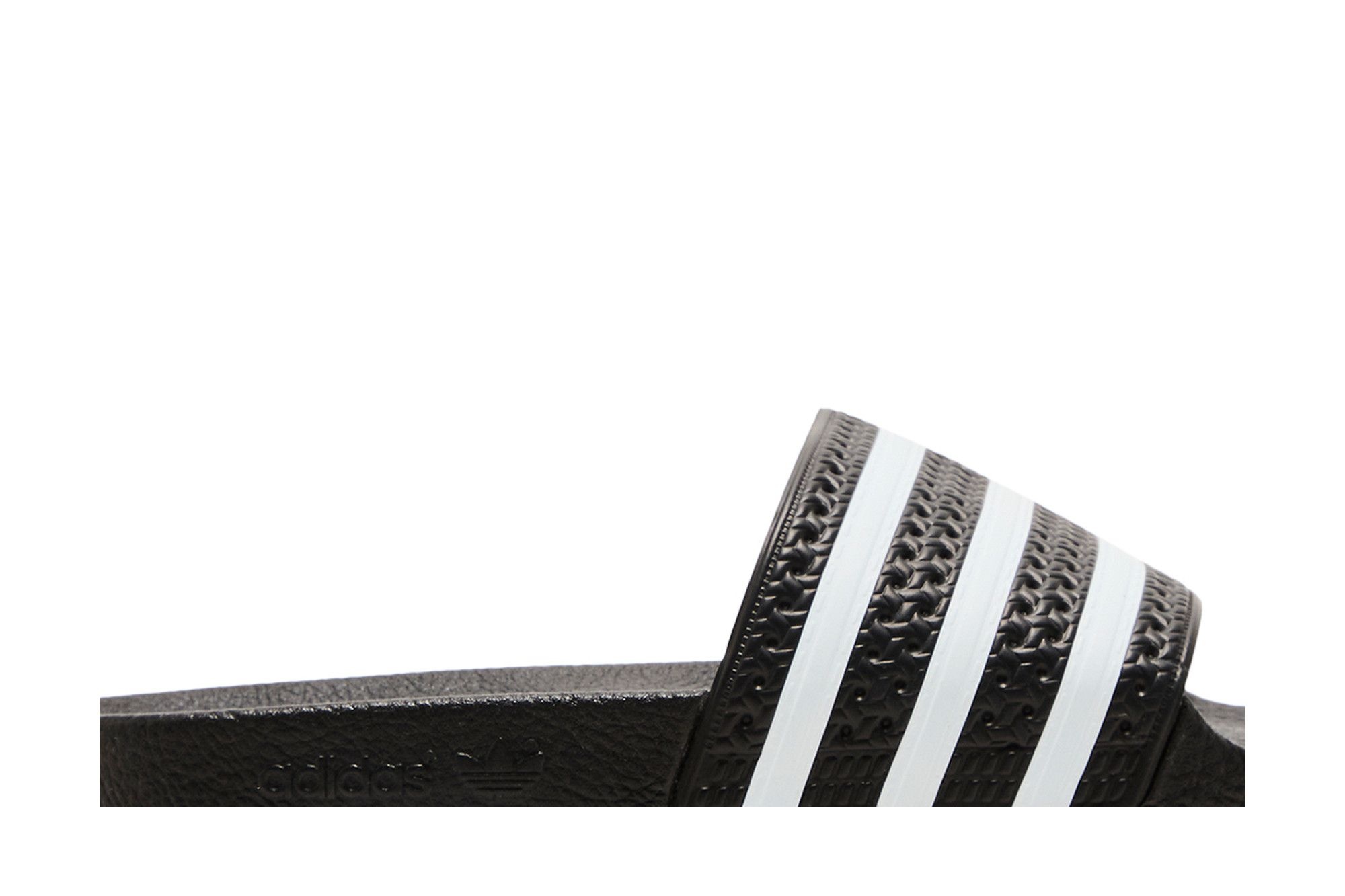 Adidas Adilette Slide J 'Black White'