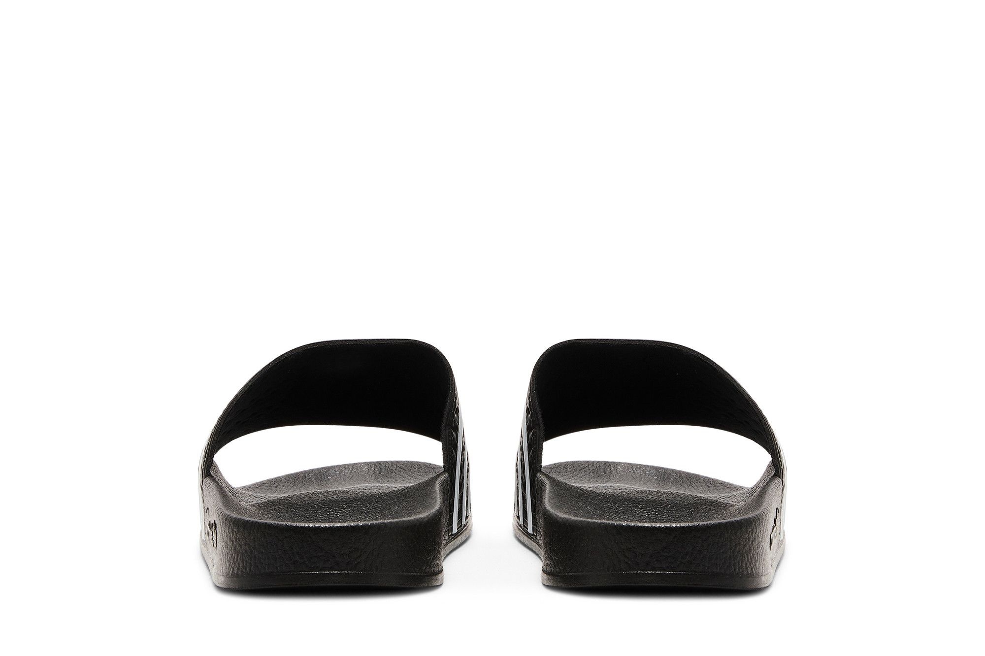 Adidas Adilette Slide J 'Black White'