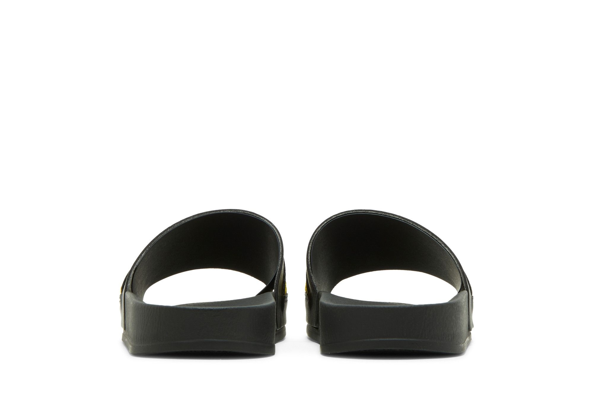Off-White Industrial Sliders 'Black Yellow'