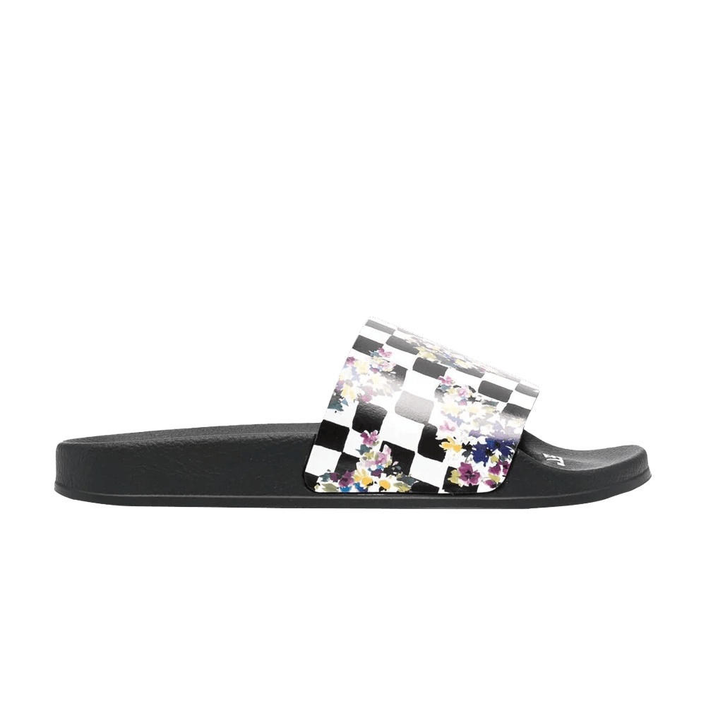 Off-White Sliders 'Floral Checkerboard'