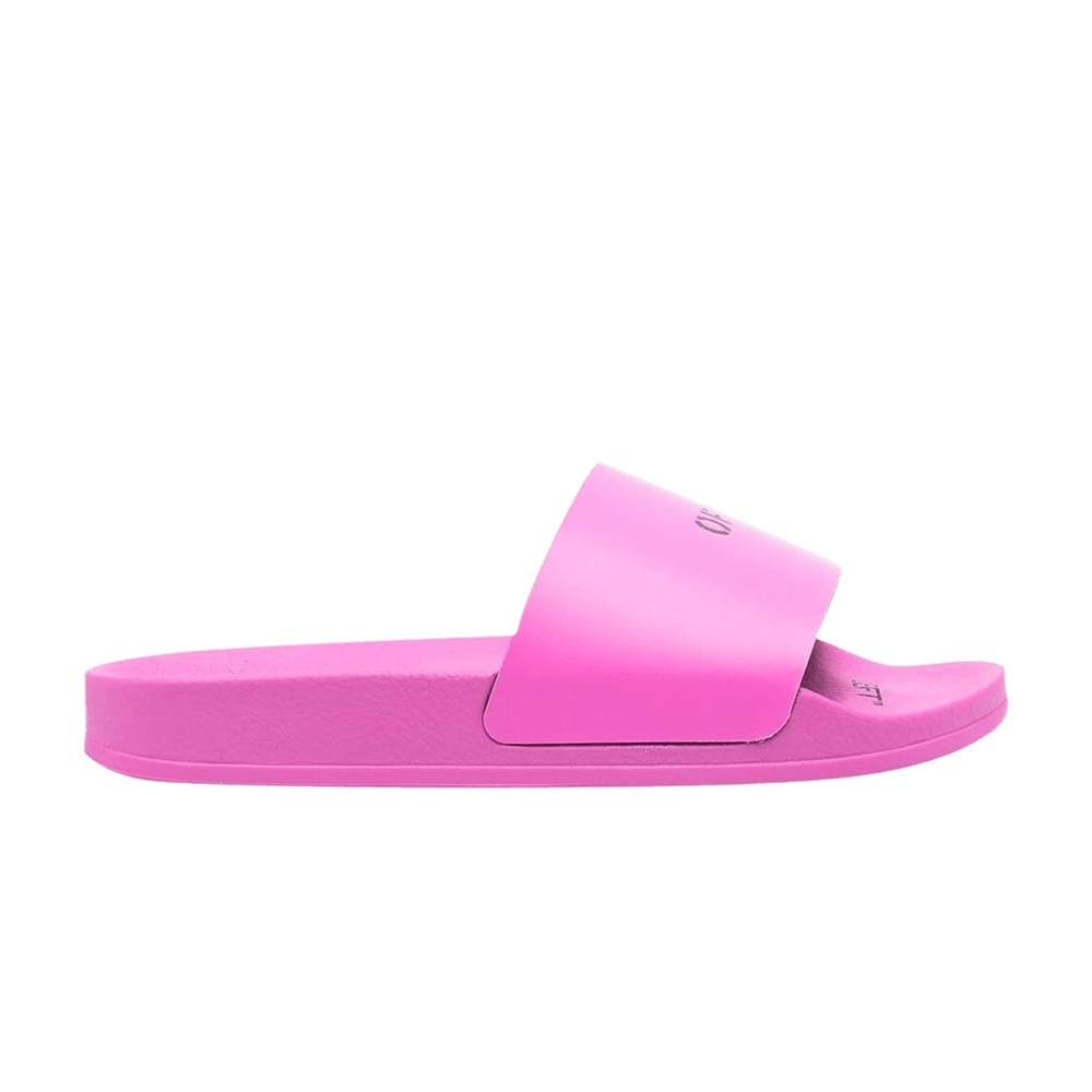 Off-White Wmns Pool Sliders 'Fuchsia'