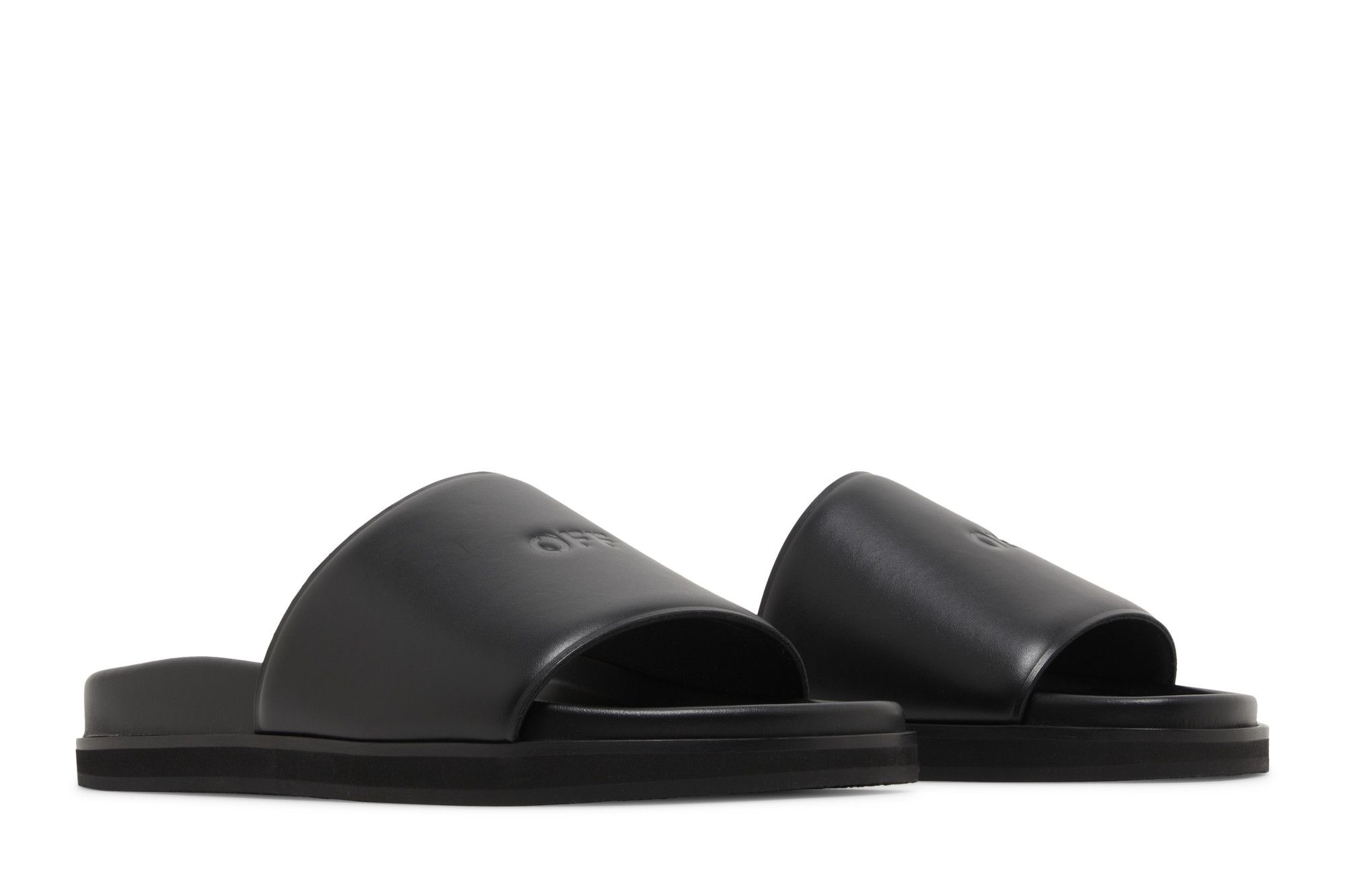 Off-White Cloud Off Stamp Slider 'Black'