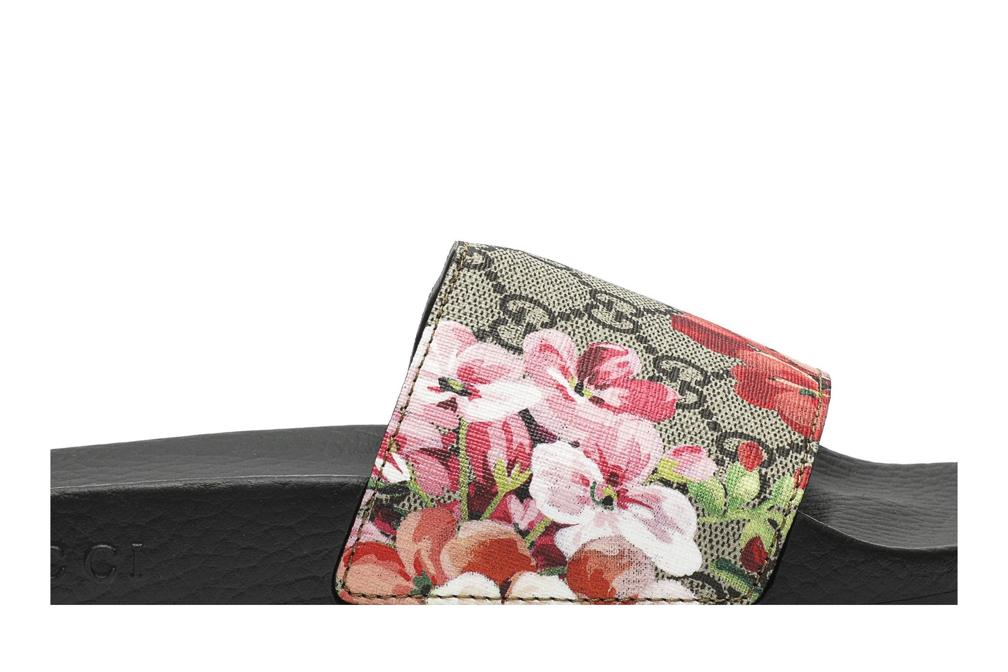 Gucci Wmns GG Supreme Slide 'Blooms'