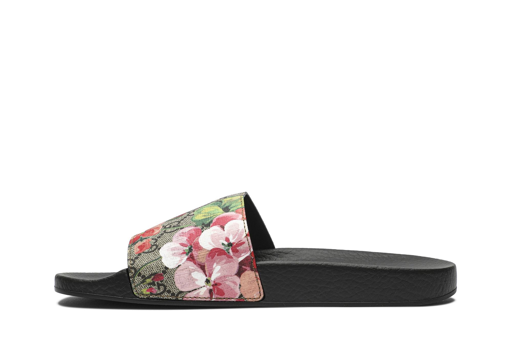 Gucci Wmns GG Supreme Slide 'Blooms'