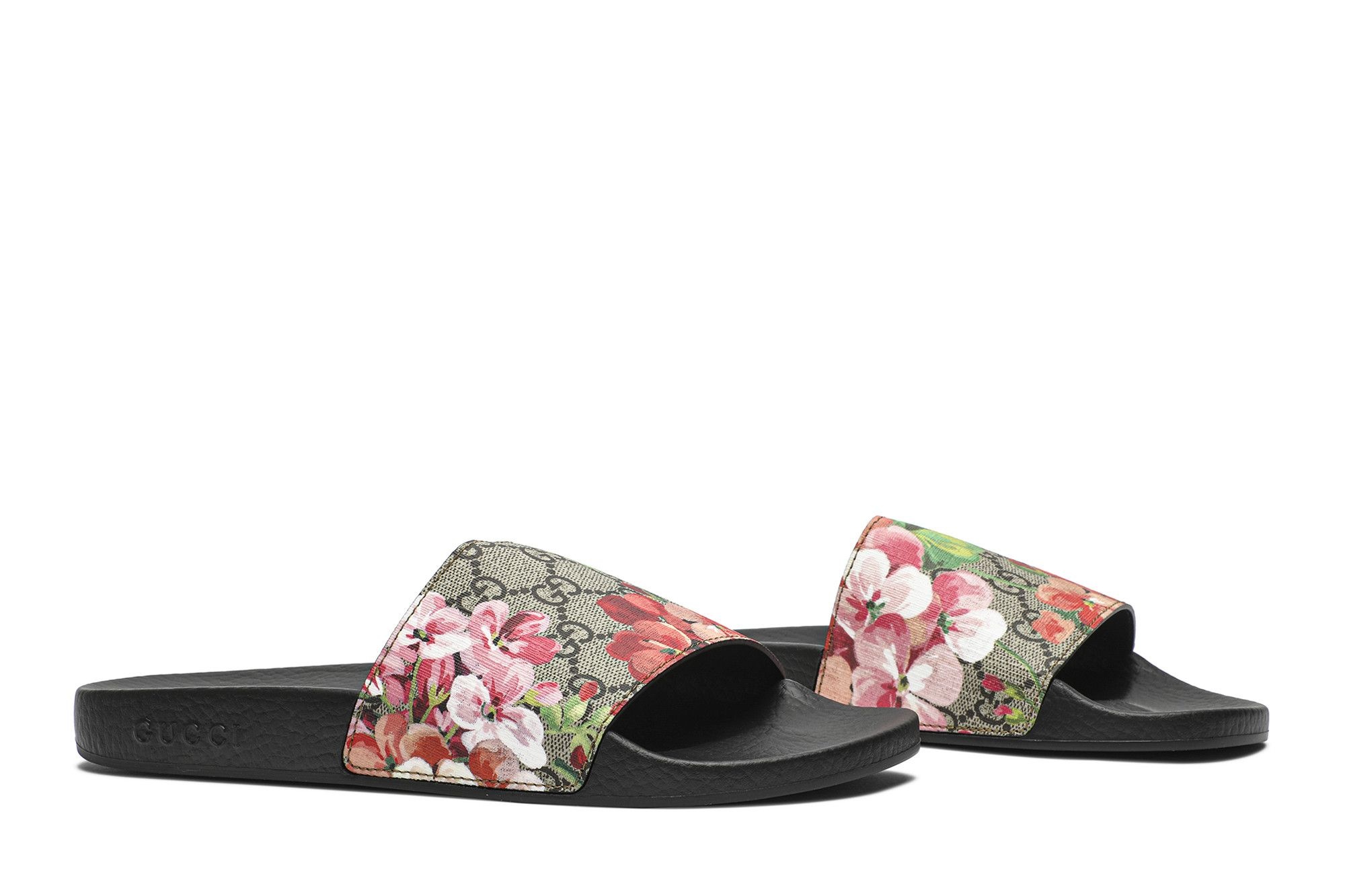 Gucci Wmns GG Supreme Slide 'Blooms'