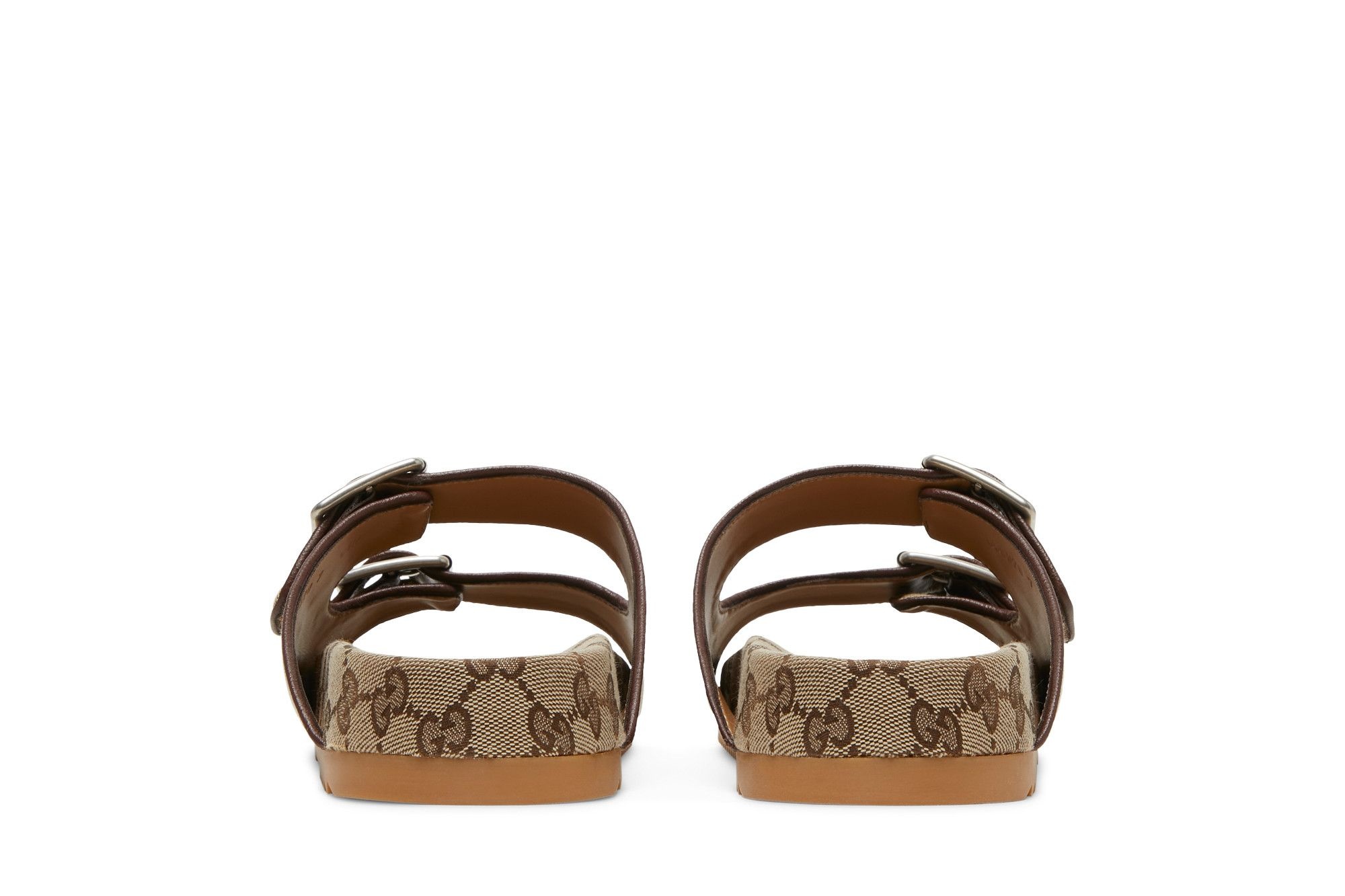 Gucci Slide Sandal Strap 'Beige Monogram'