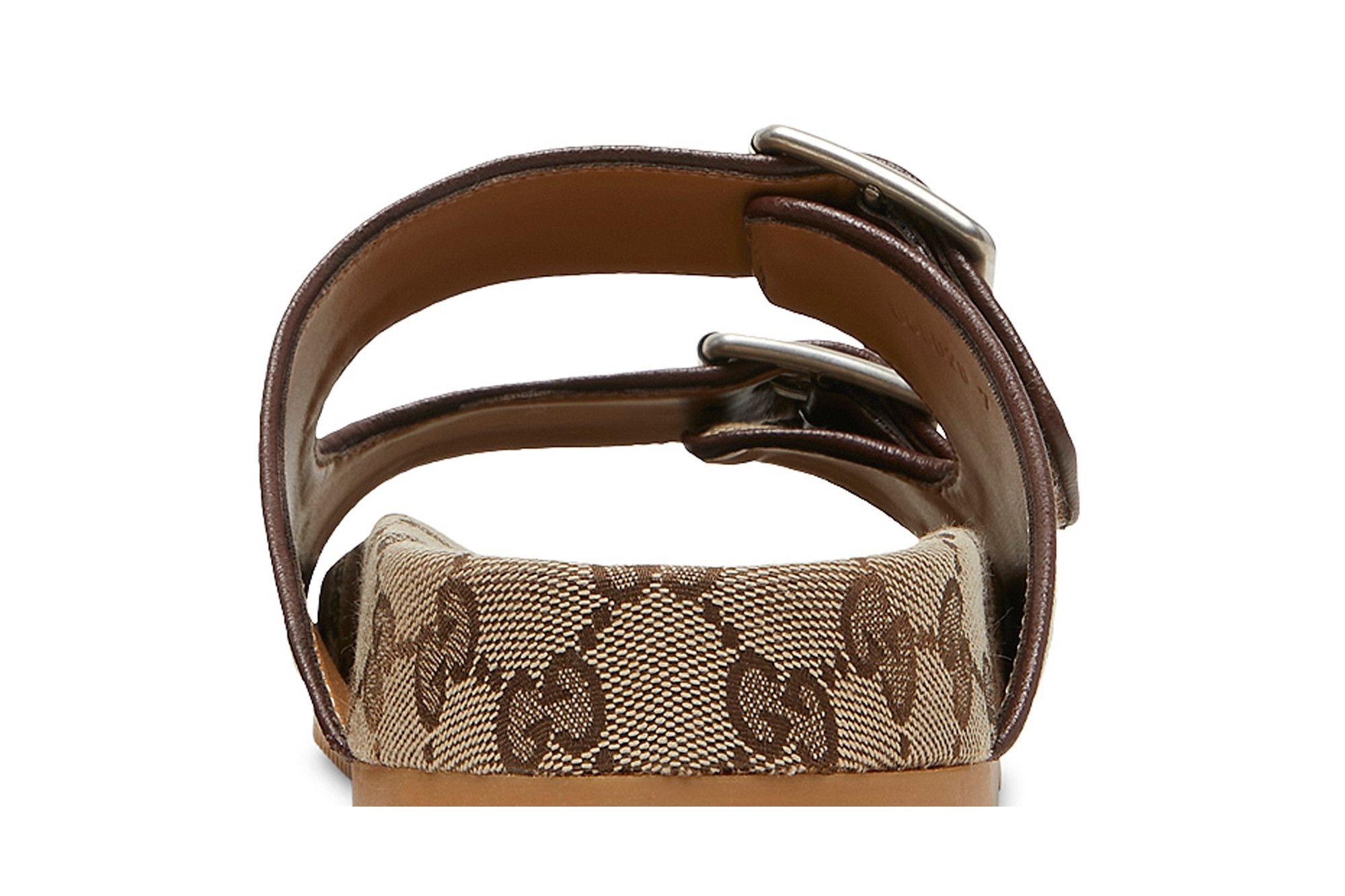 Gucci Slide Sandal Strap 'Beige Monogram'