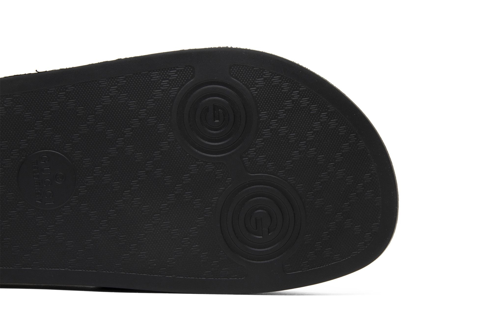 Gucci Pursuit '72 Rubber Slide 'Black'