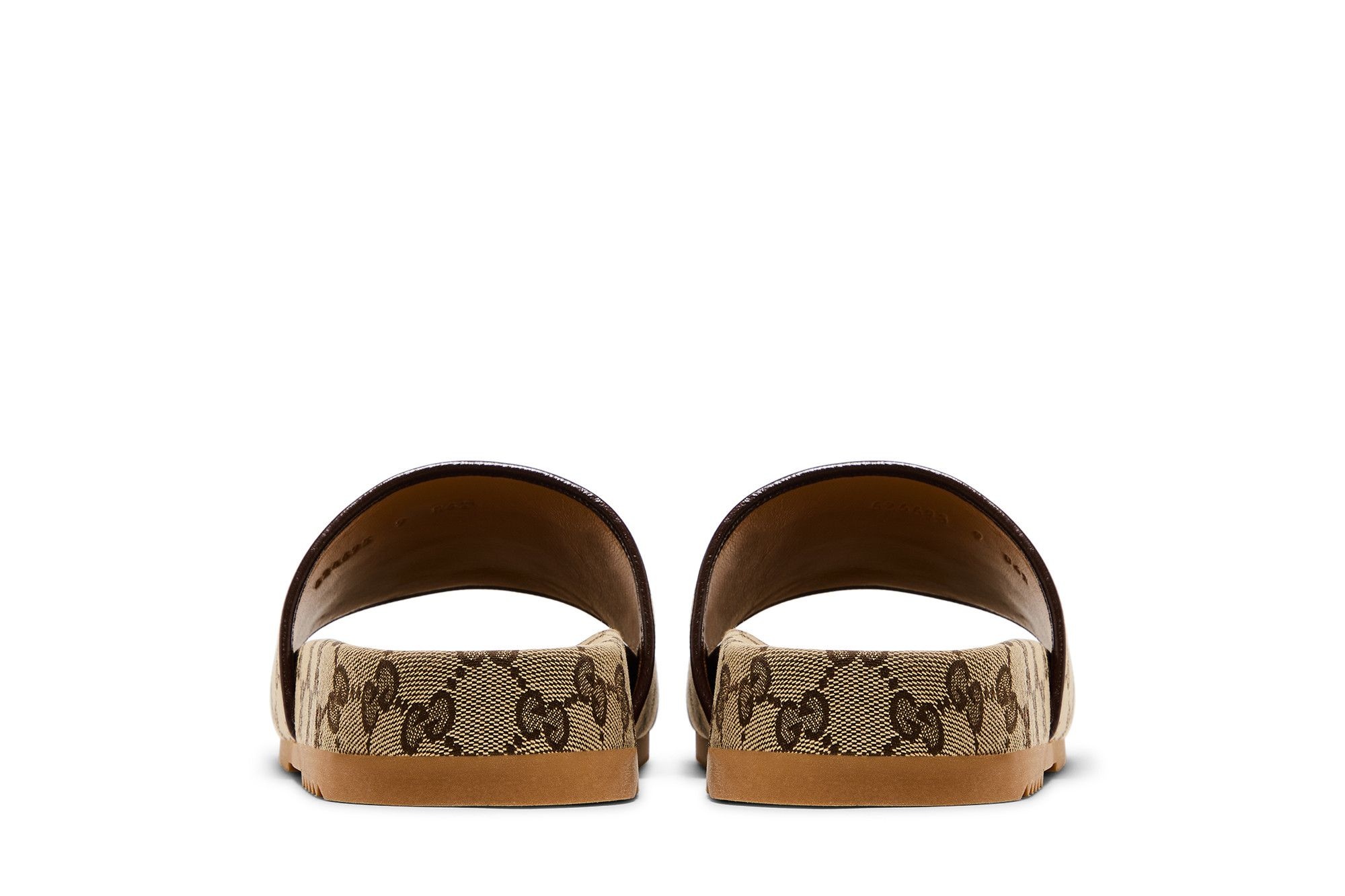Gucci GG Canvas Slide Sandal 'Beige Monogram'