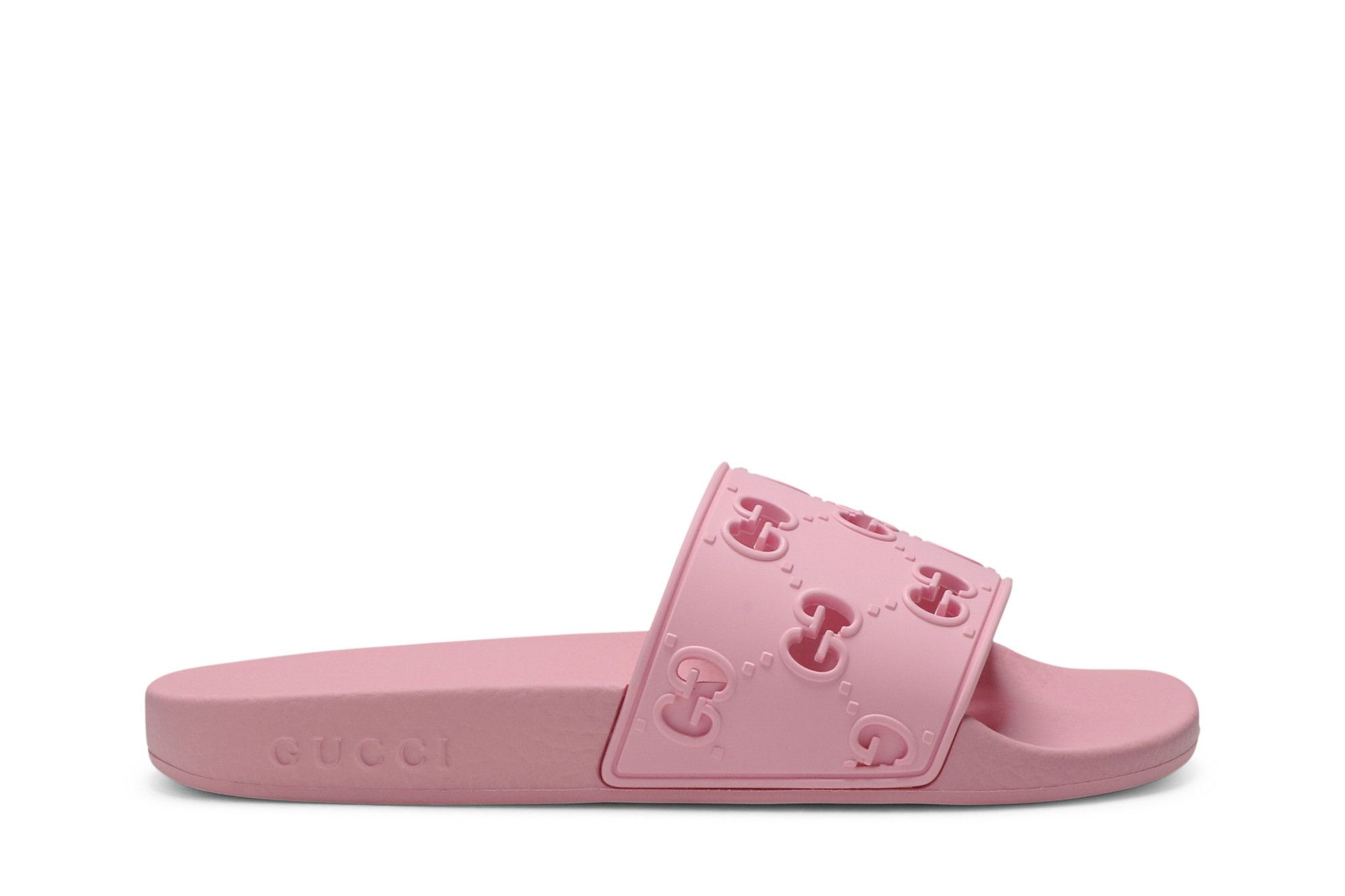 Gucci Wmns GG Slide Rubber 'Pink'