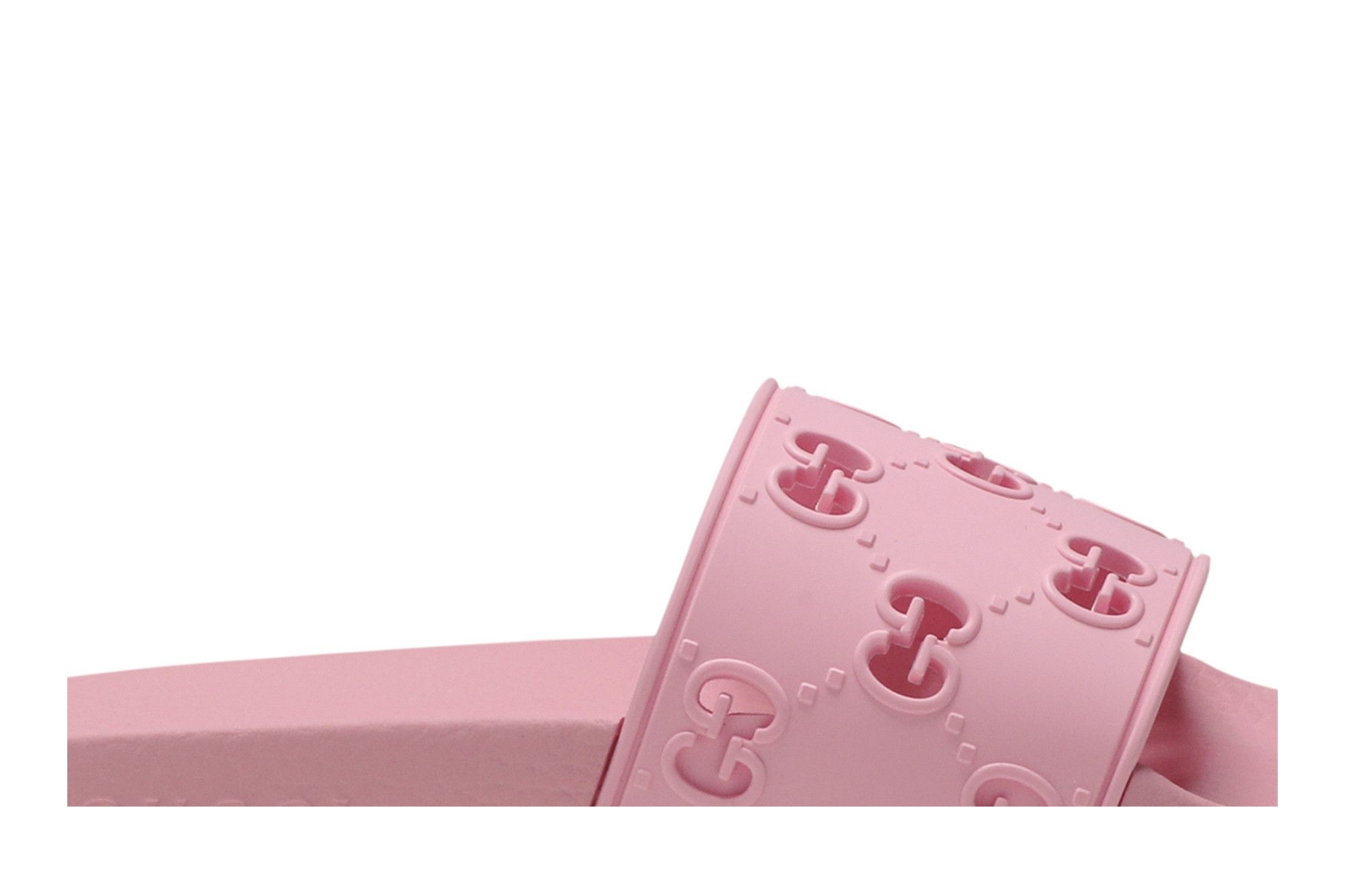 Gucci Wmns GG Slide Rubber 'Pink'