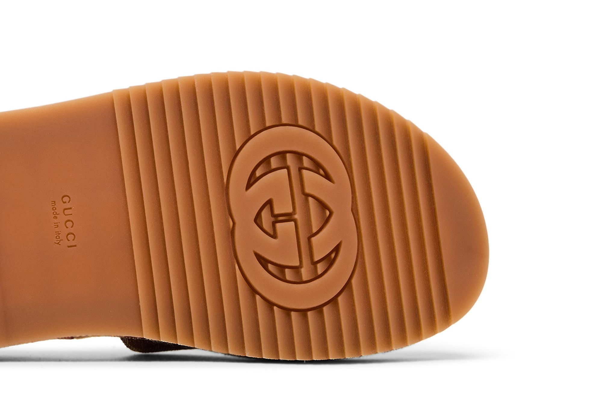 Gucci Wmns GG Slide Sandal 'Monogram - Beige Brick Red'
