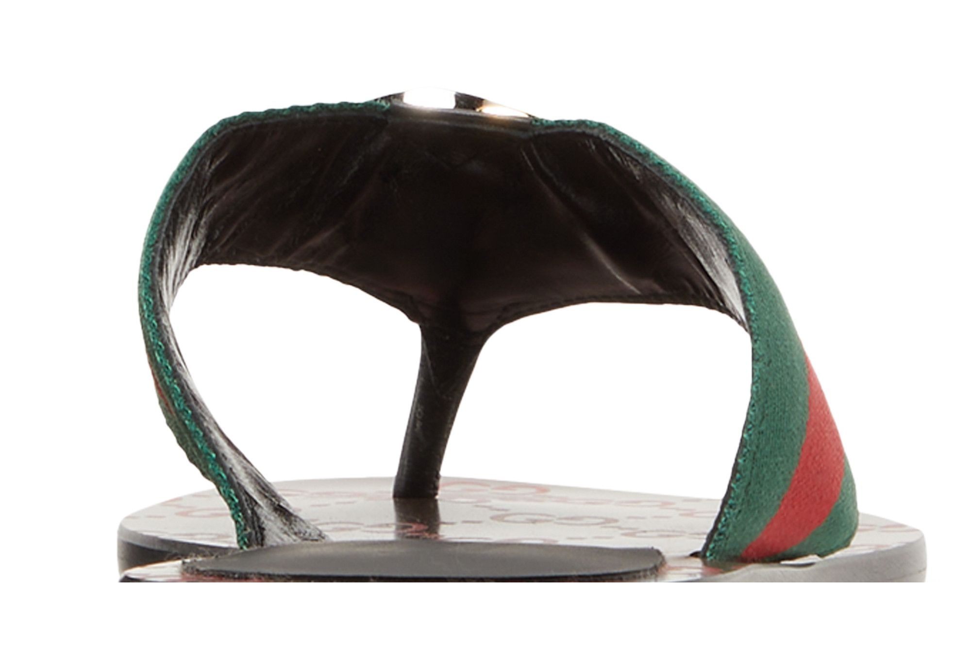 Gucci Wmns GG Web Sandal 'Black Green Red'