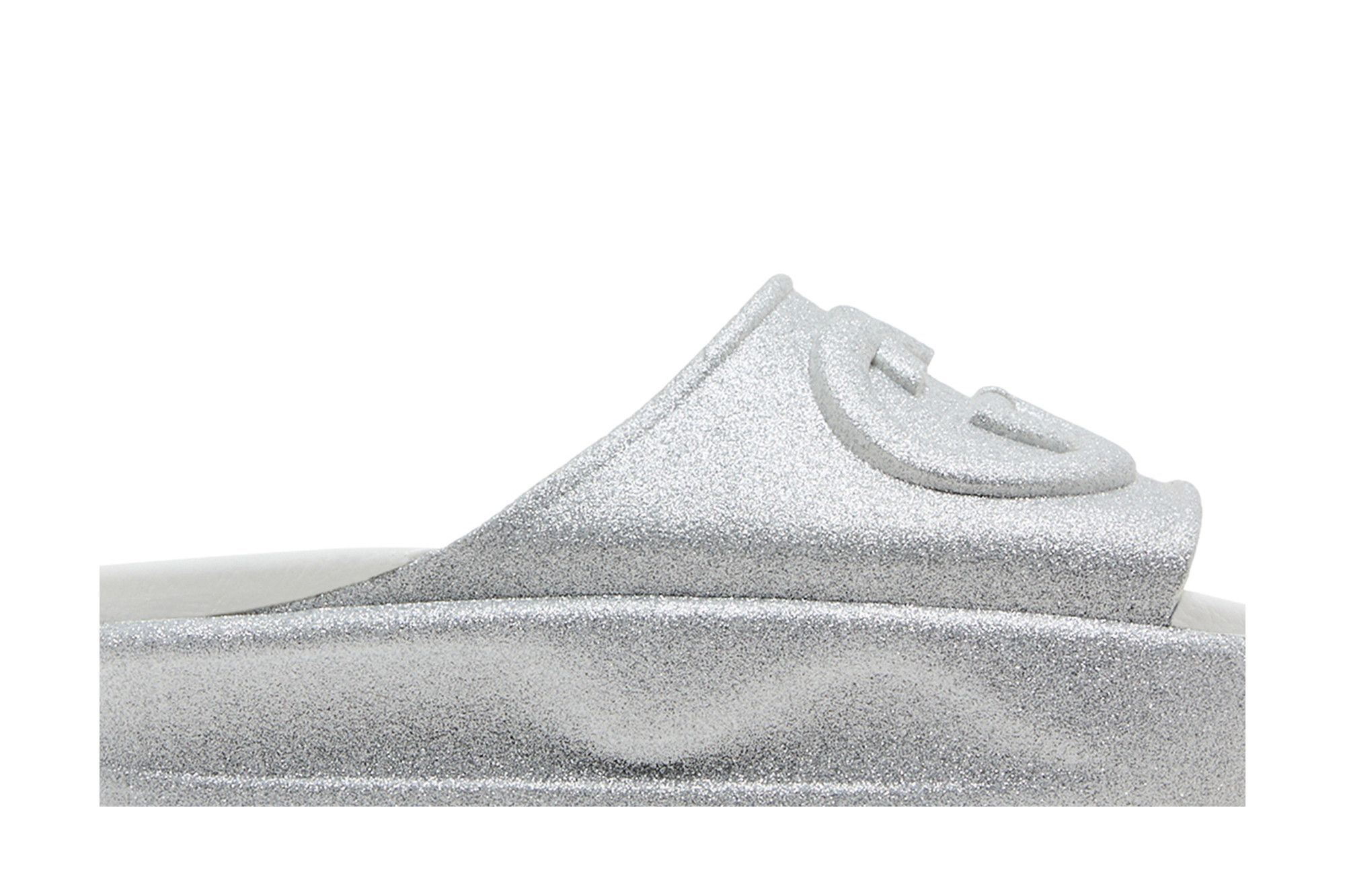 Gucci Wmns Slide Sandal 'Interlocking G - Silver'