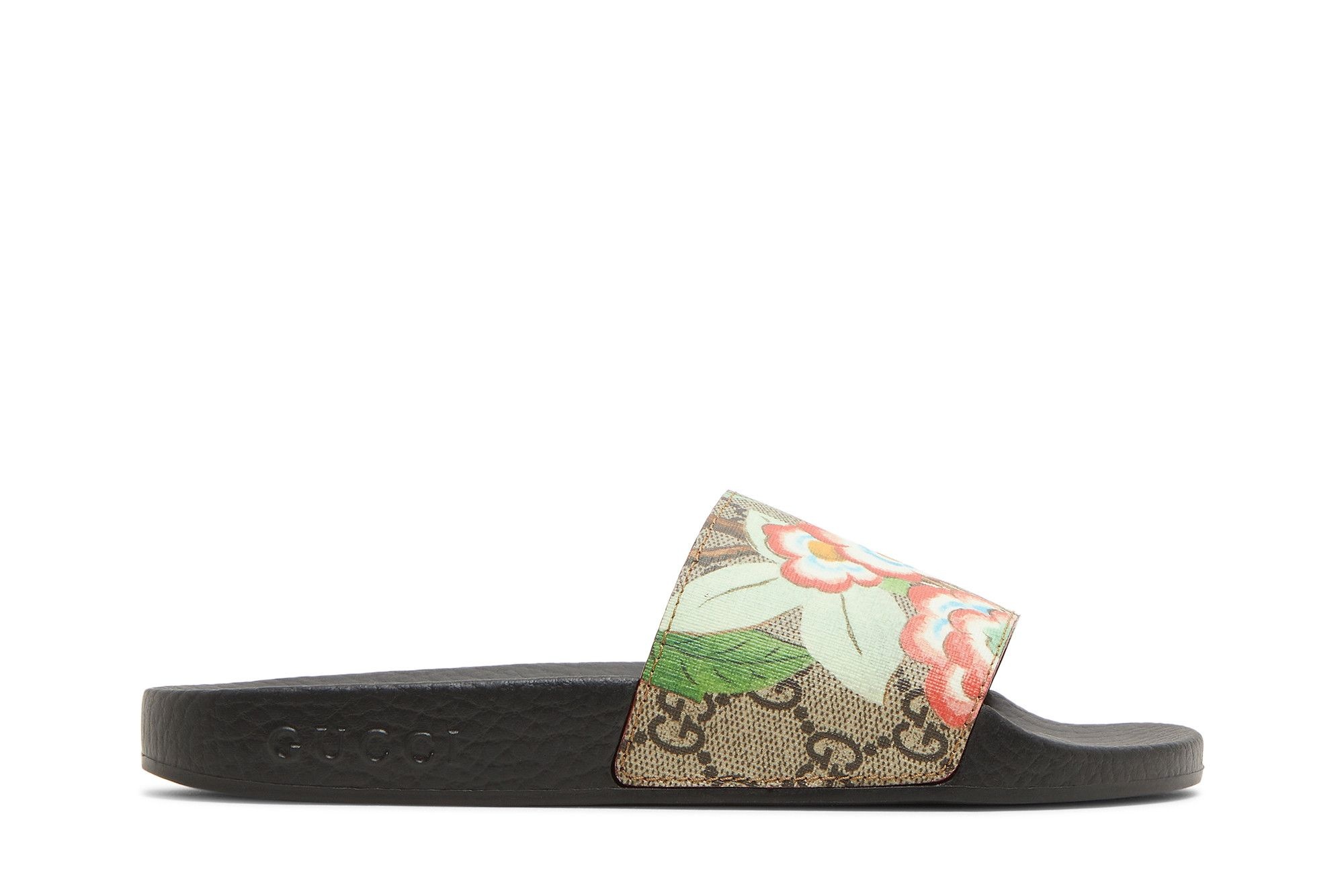 Gucci Wmns Pursuit GG Supreme Slide 'Flowers'