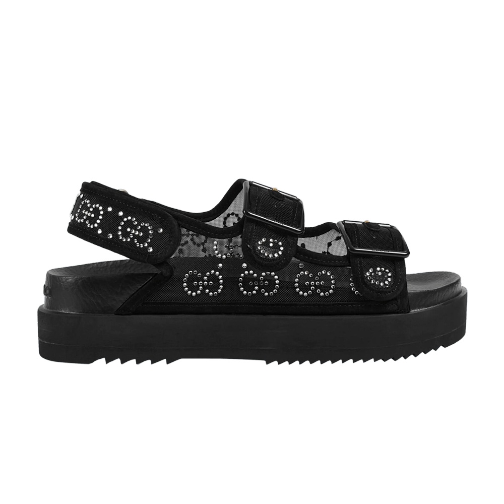 Gucci Wmns GG Sandal 'Crystals - Black'