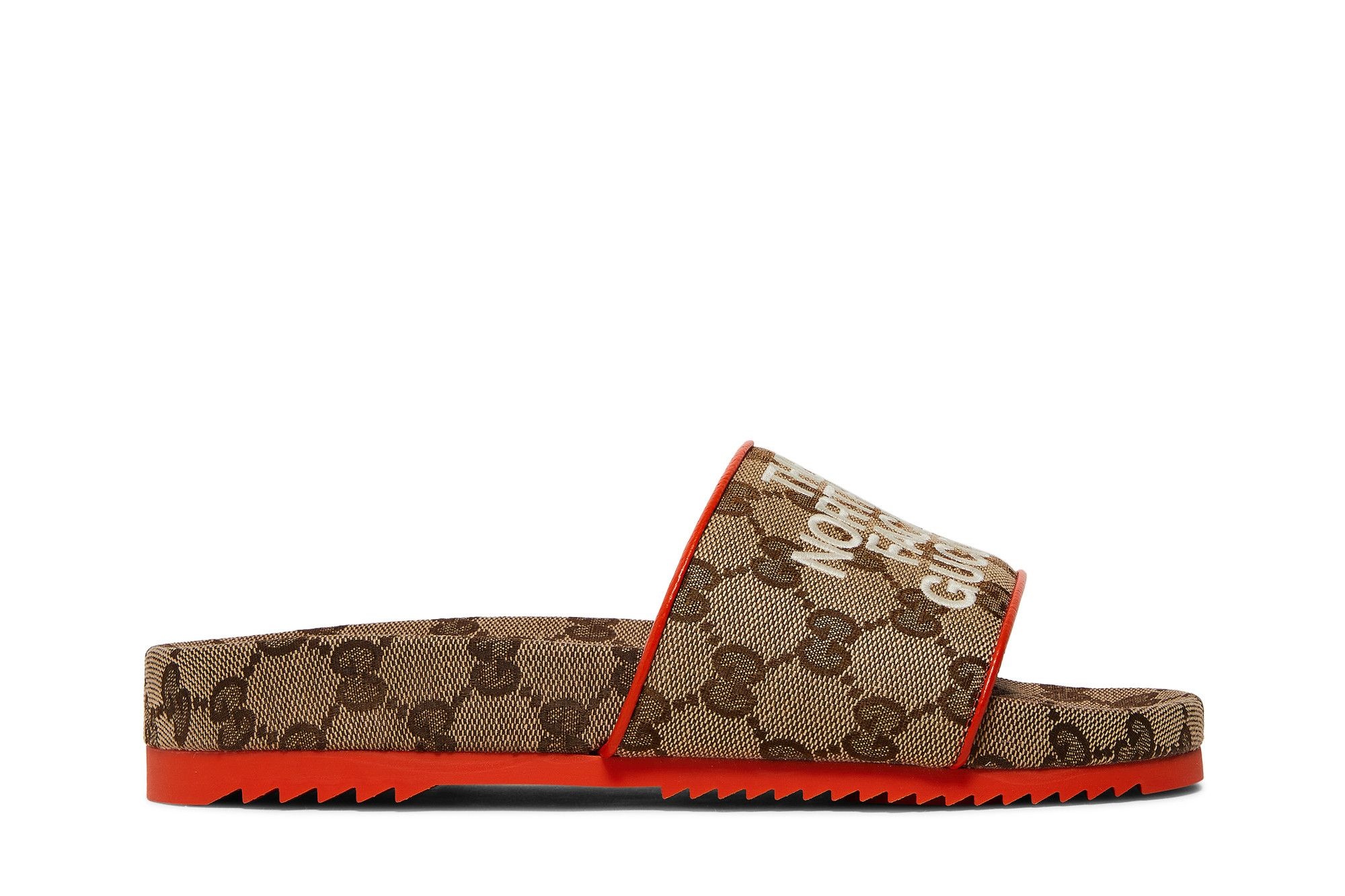 The North Face x Gucci Wmns Slide 'Beige Orange Monogram'