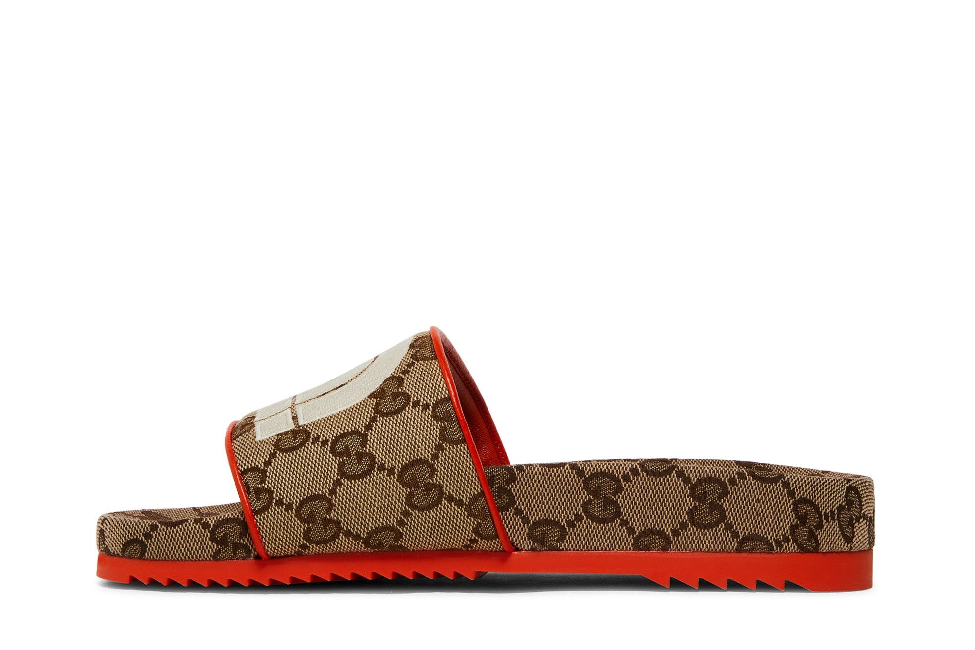 The North Face x Gucci Wmns Slide 'Beige Orange Monogram'