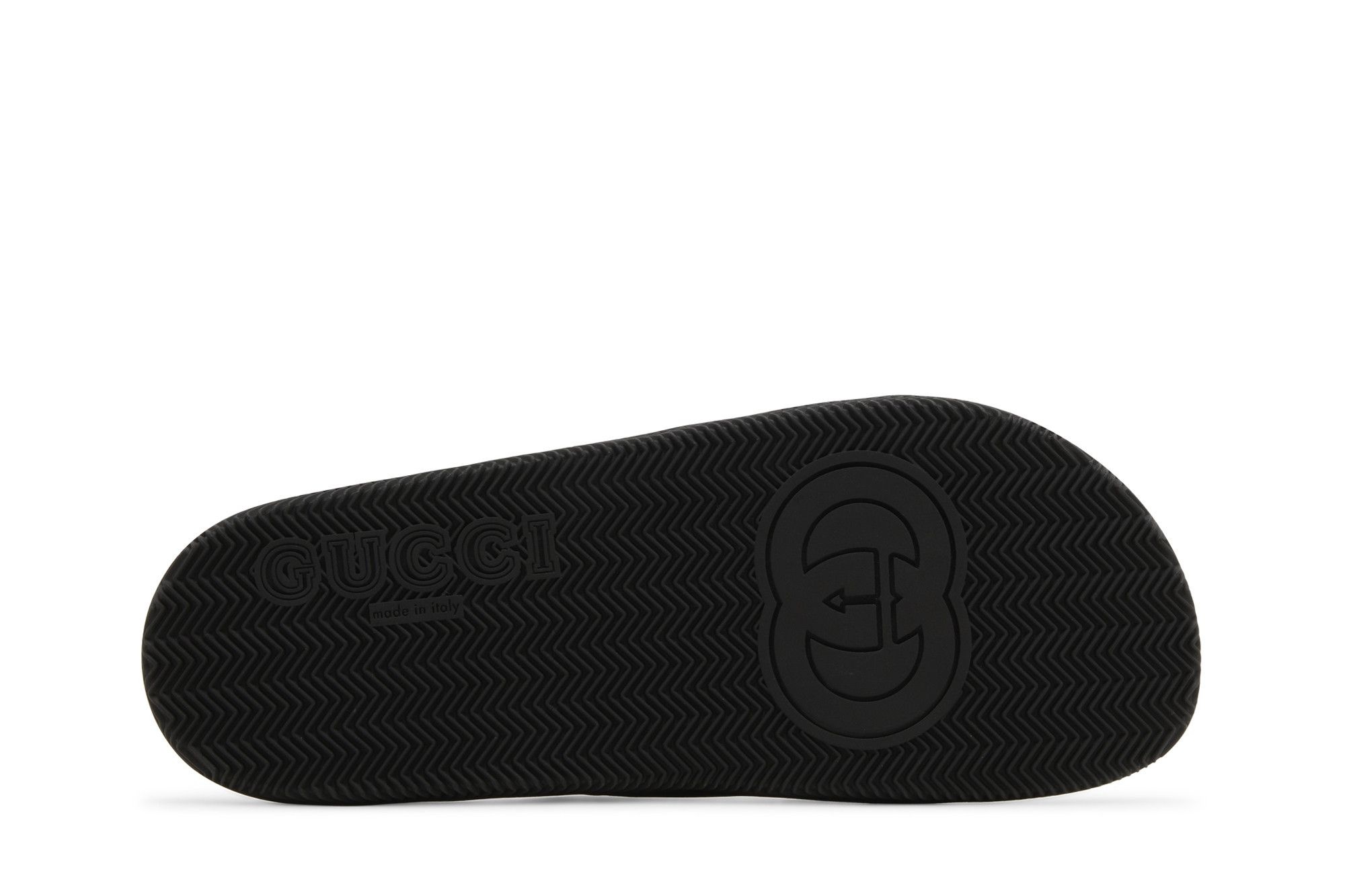 Gucci Agrado GRG Rubber Slide 'Black'