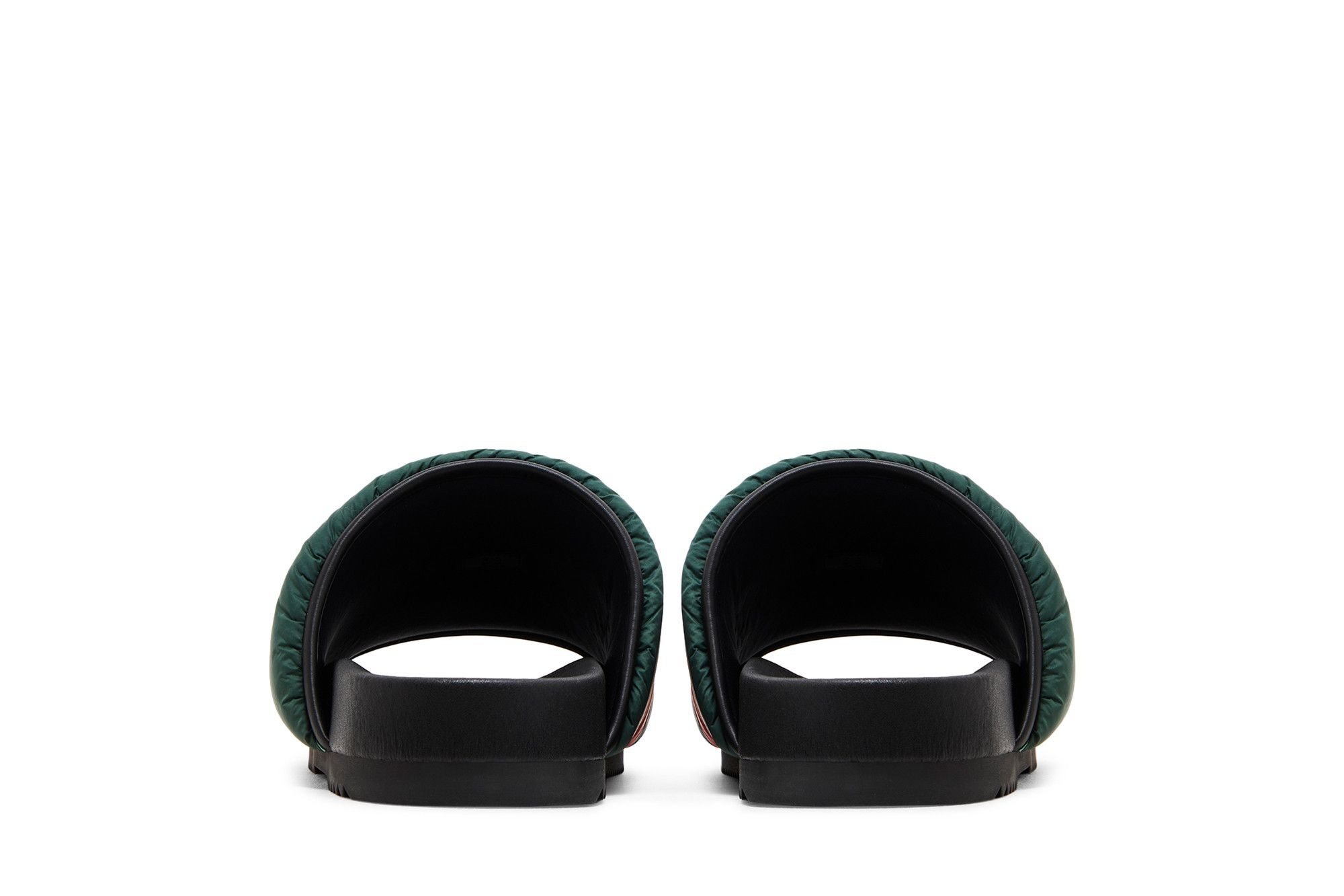 Gucci Wmns Padded Web Slide Sandal 'Green Red'