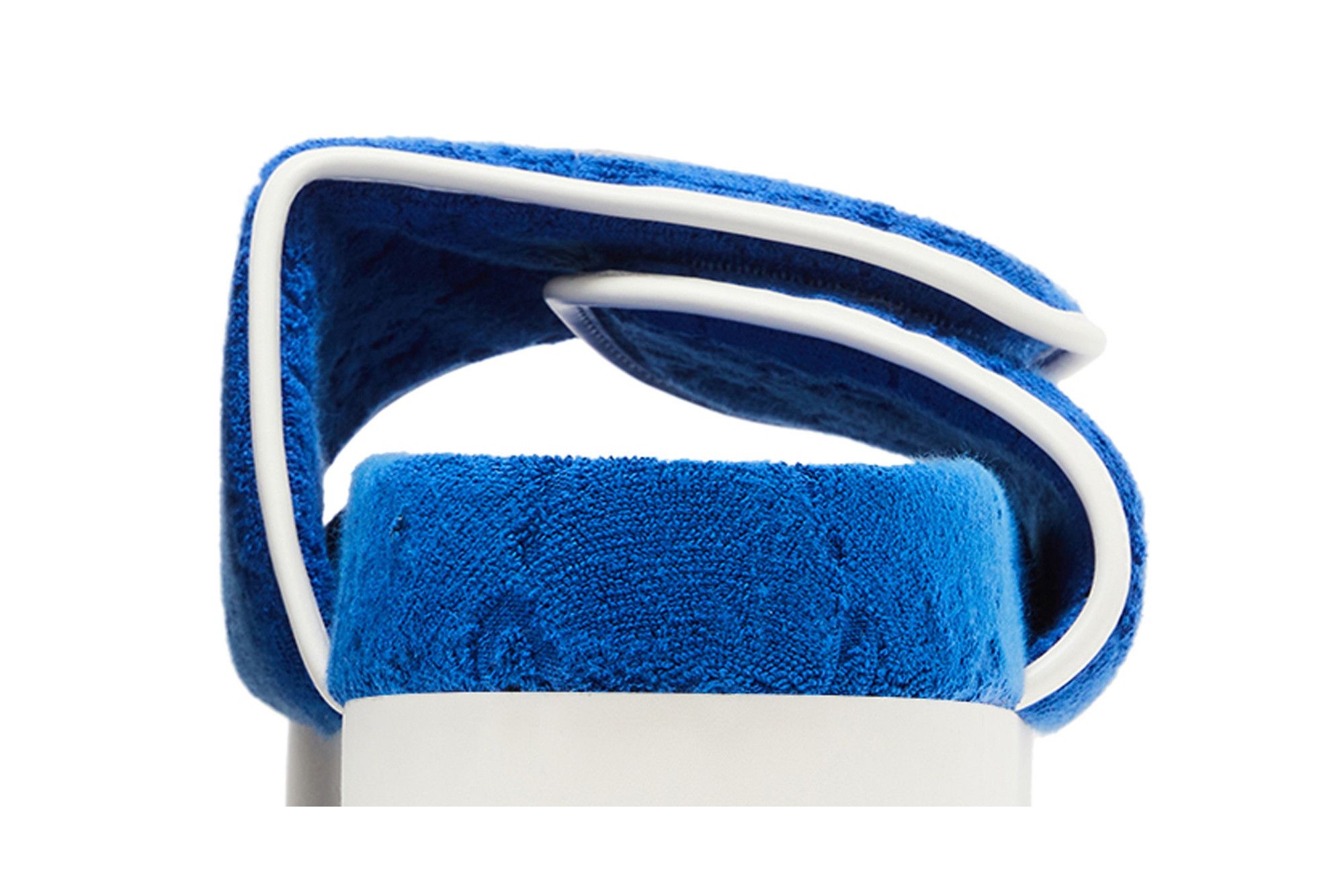 Adidas x Gucci GG Platform Sandal 'Blue Cotton Sponge'