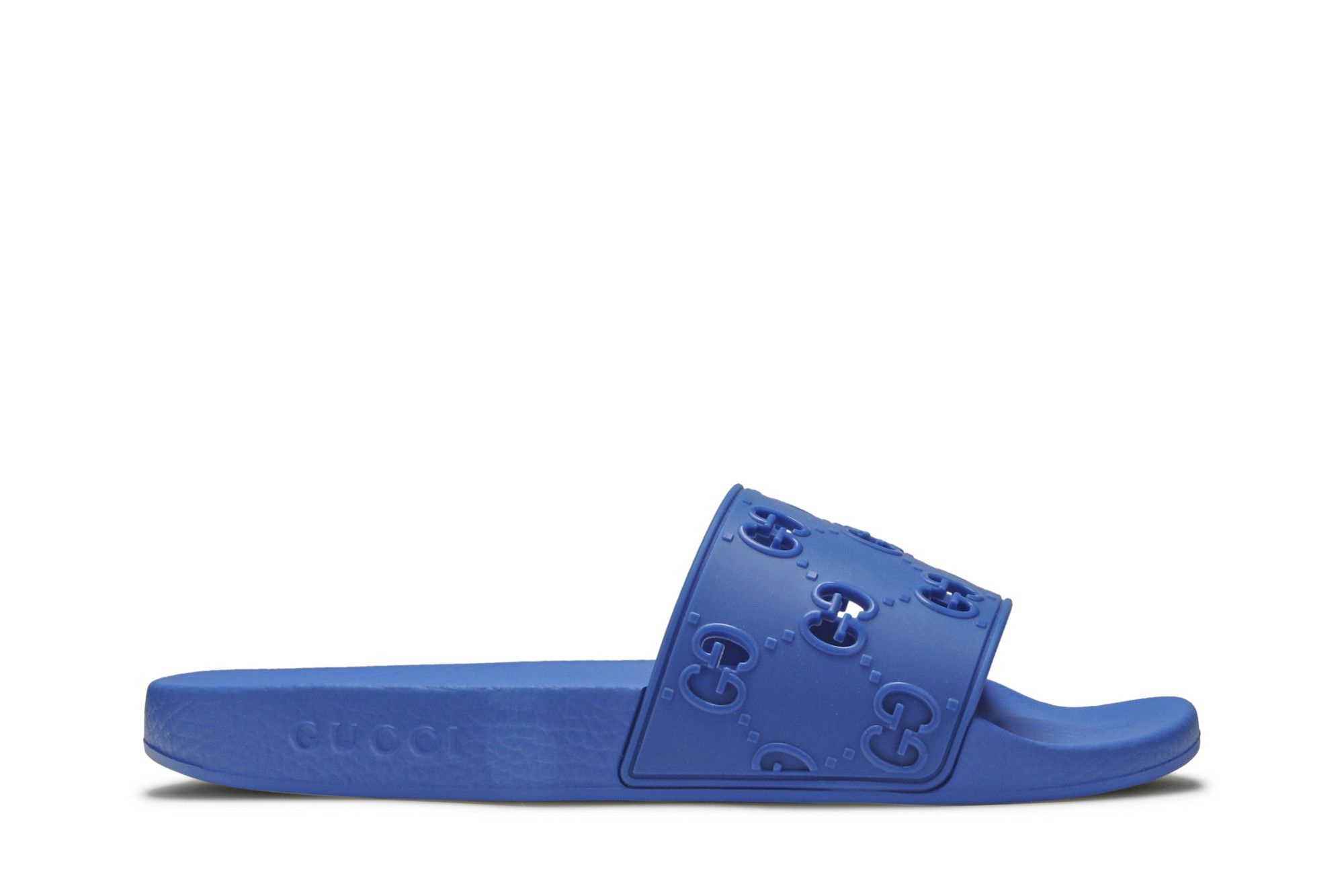 Gucci GG Rubber Slide 'Blue'