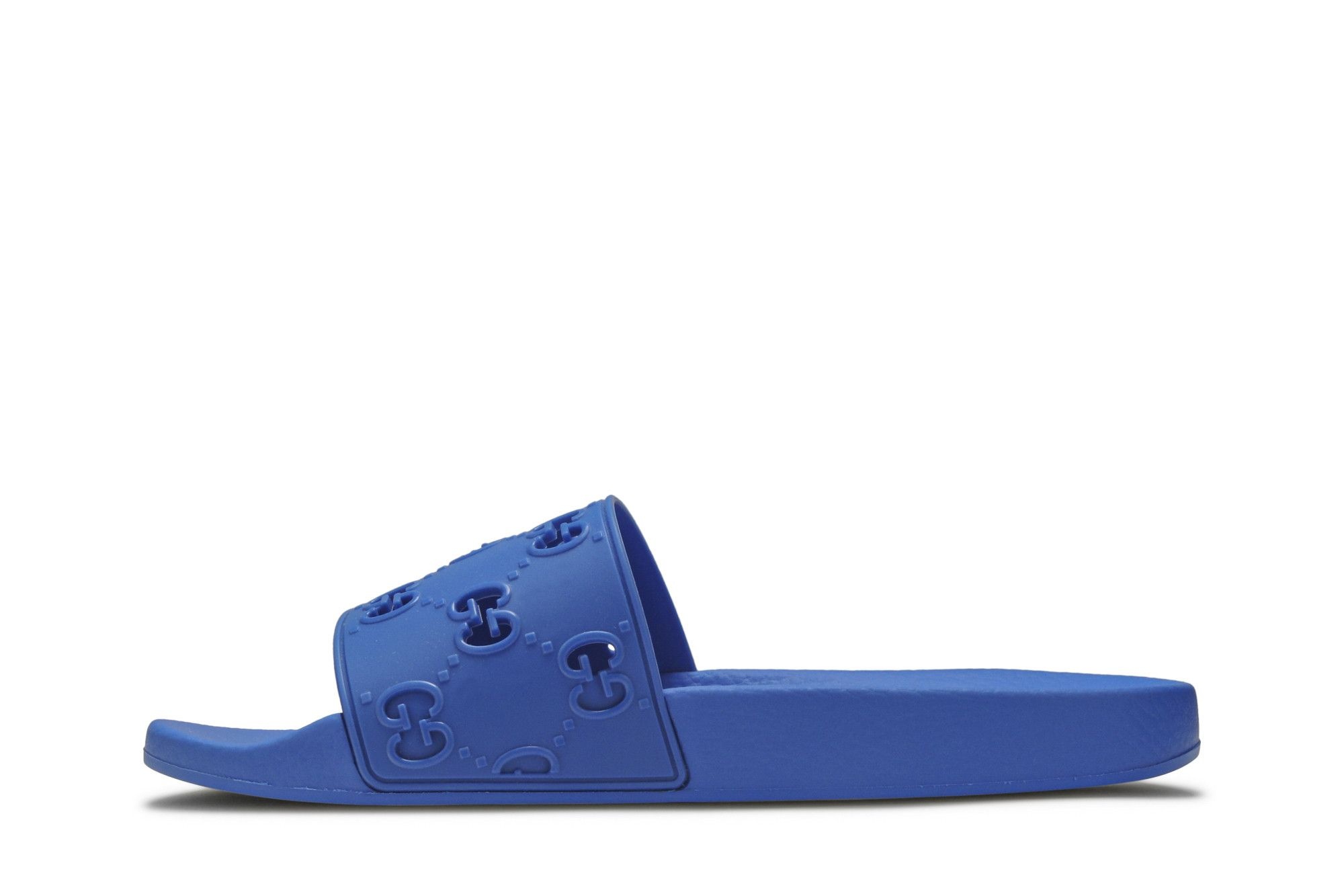 Gucci GG Rubber Slide 'Blue'