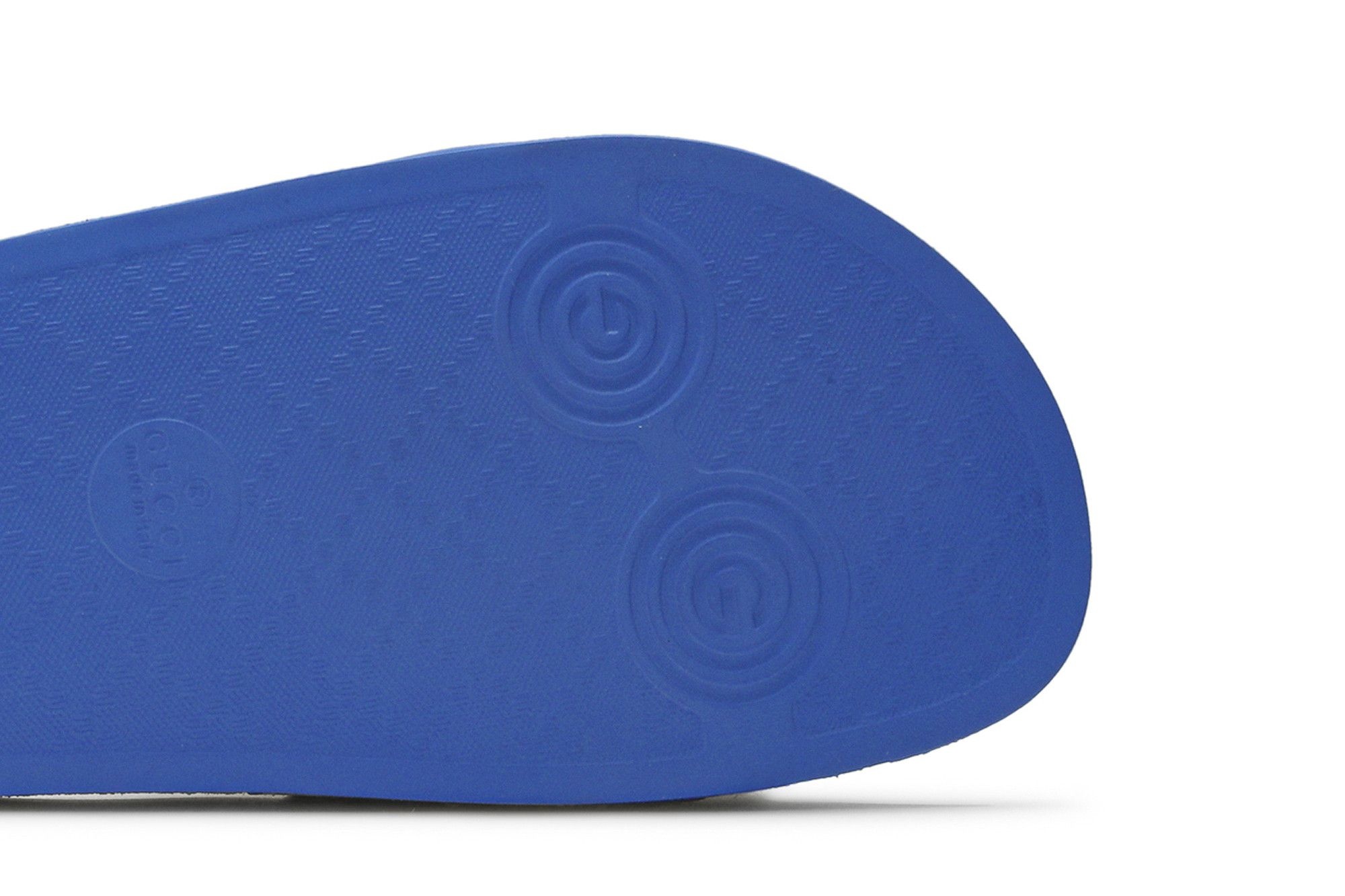 Gucci GG Rubber Slide 'Blue'