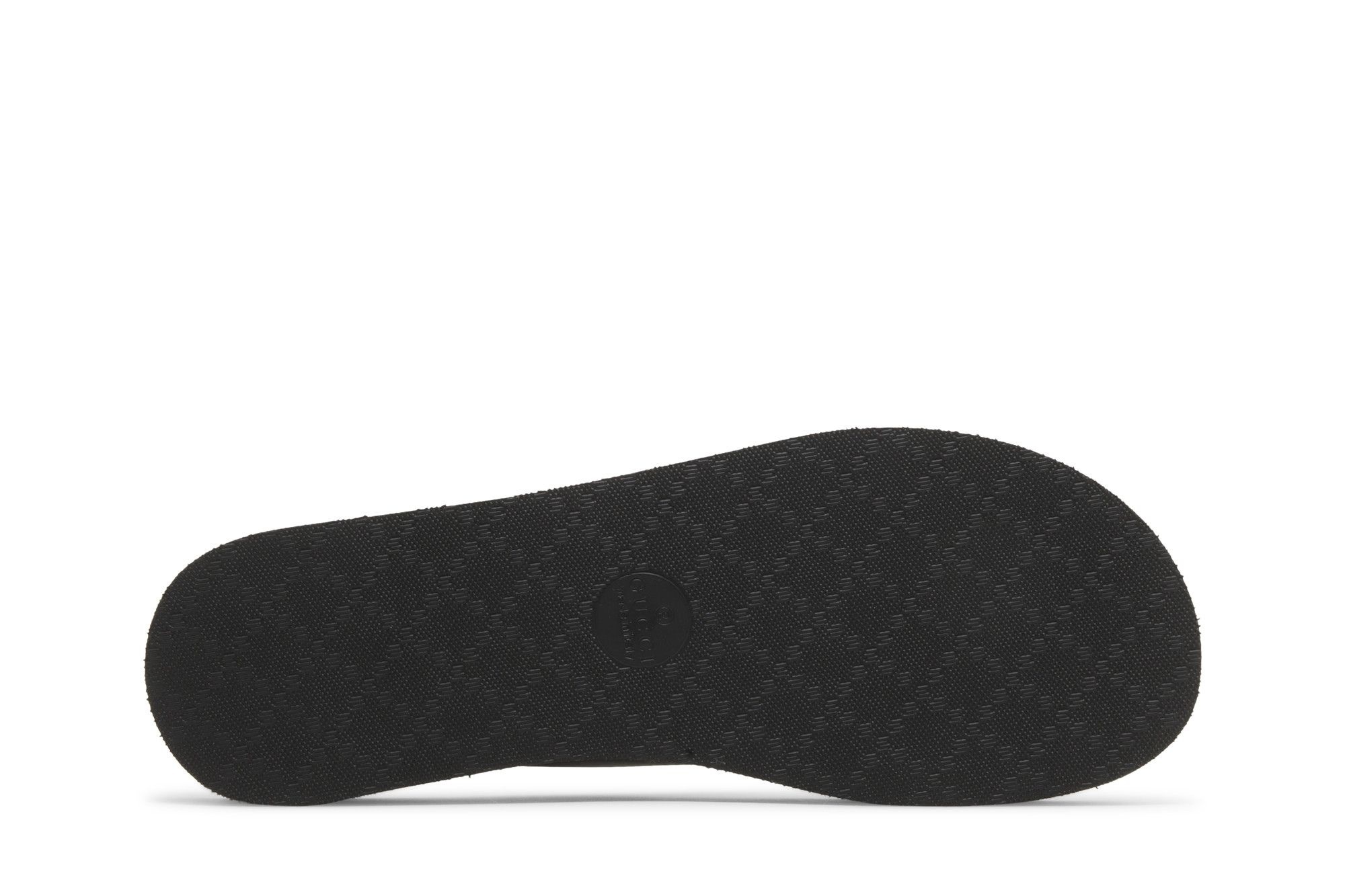 Gucci Wmns Chevron Thong Sandal 'Black'